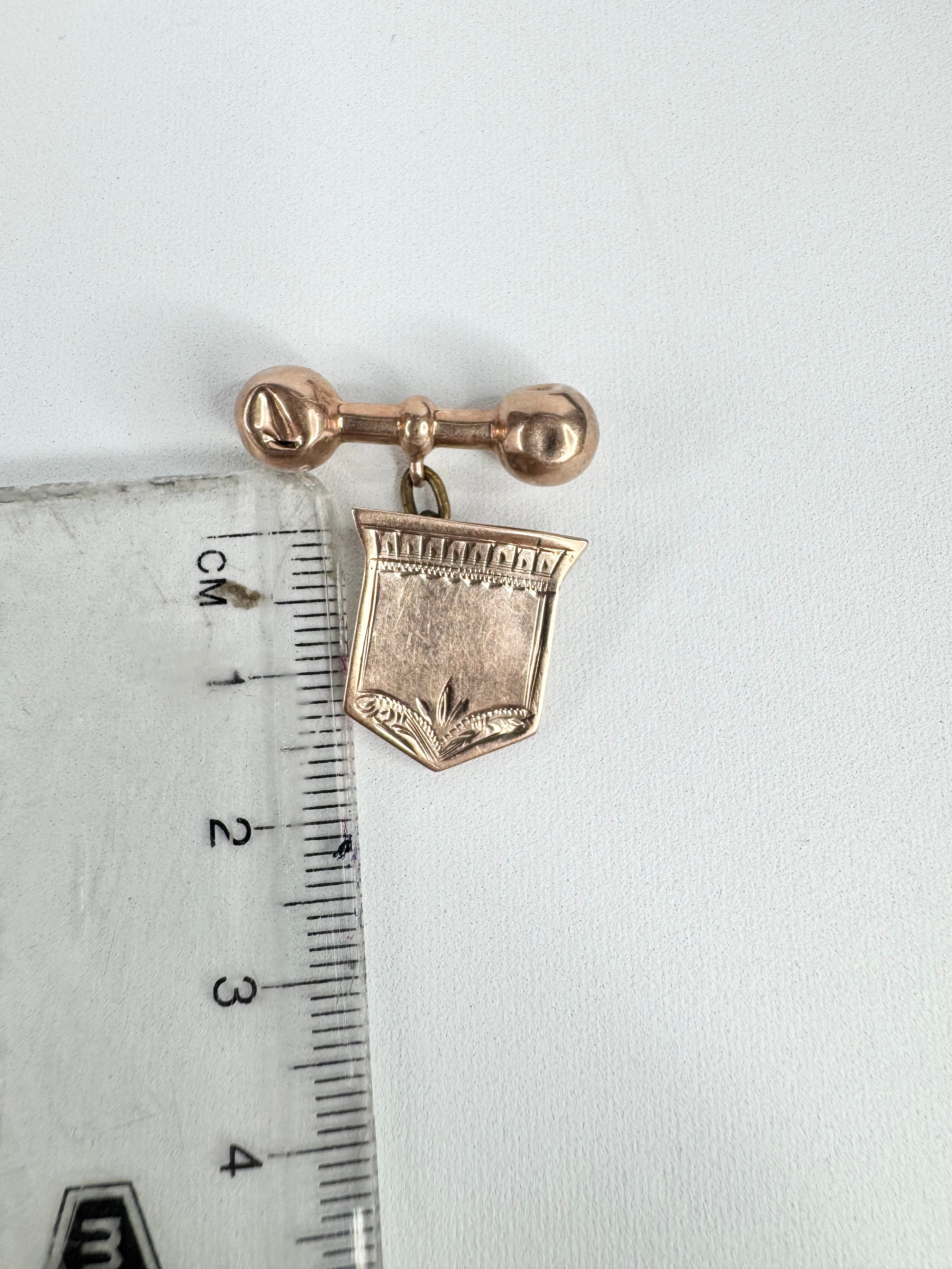Antique 9ct Gold Australian Hallmarked Cufflinks