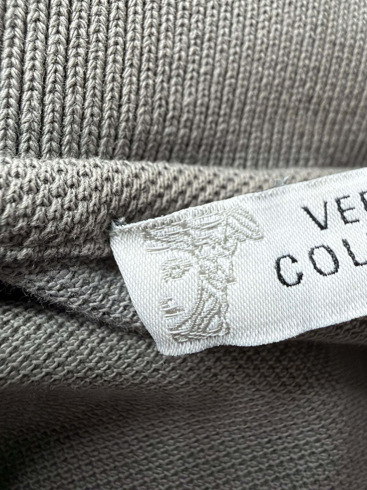 Versace Collection Ash Grey Polo Top - S