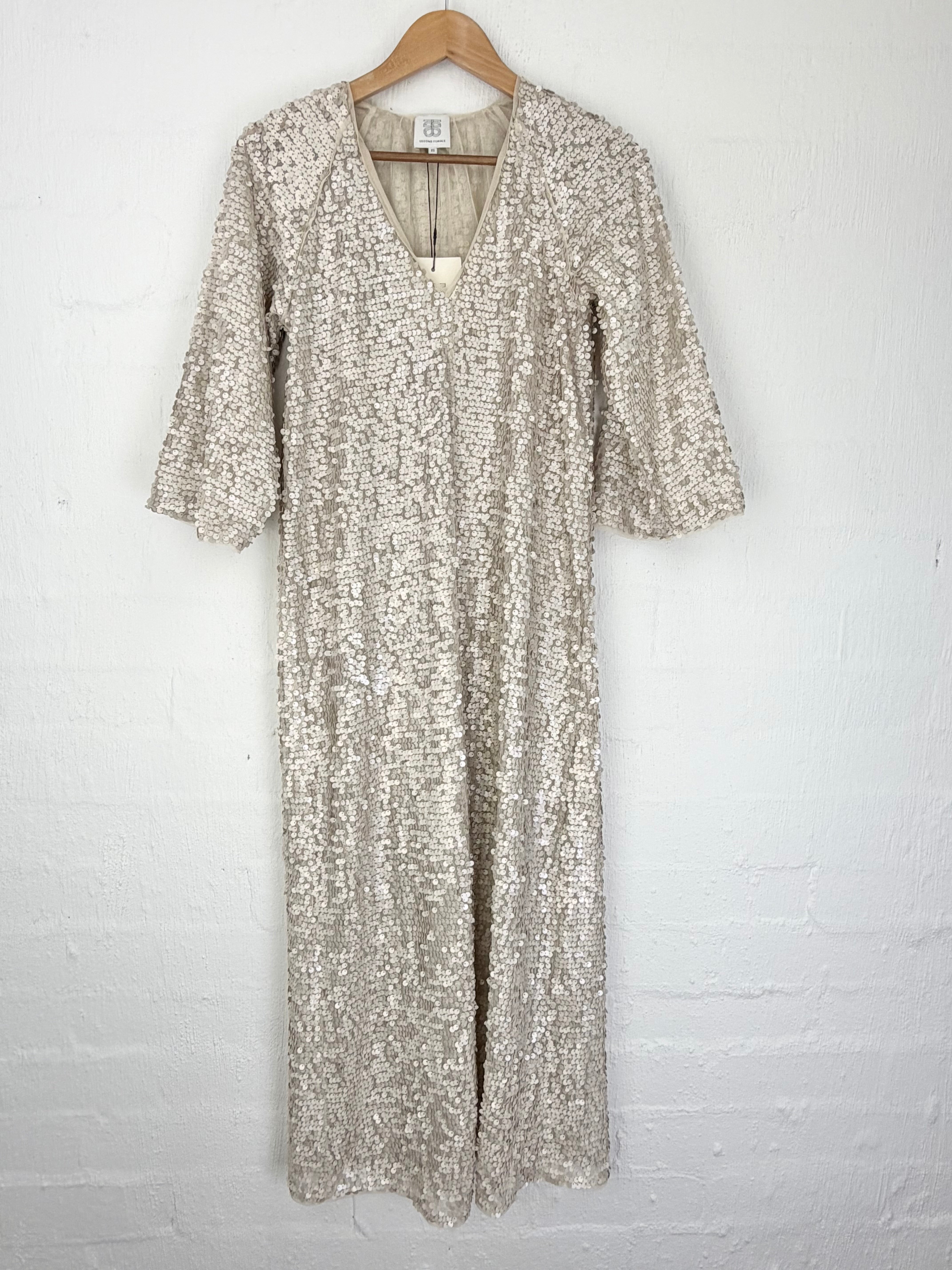 Second Female 'Lifa' Sequined Dress NWT - AU6/8