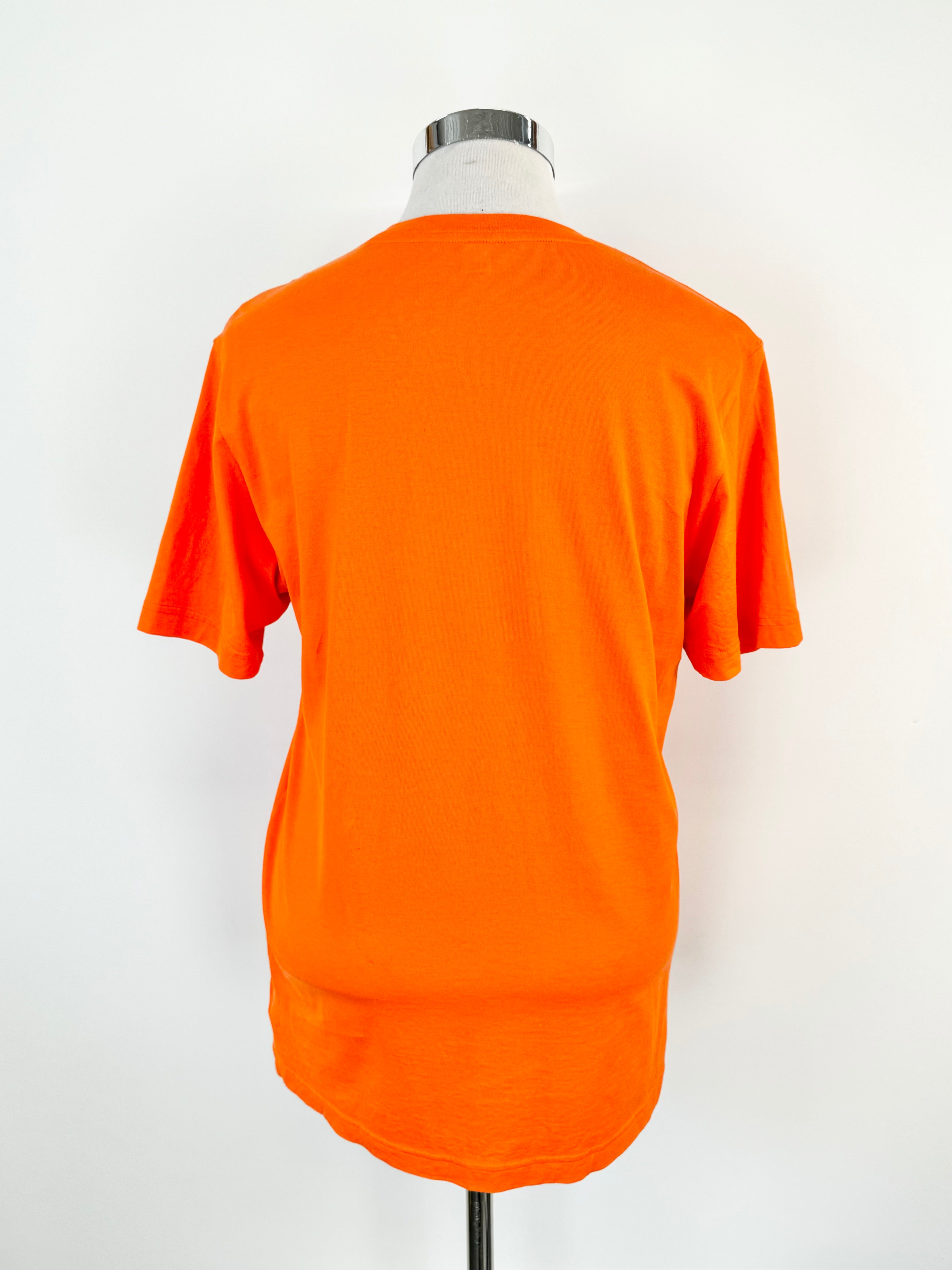 Y-3 Safety Orange Logo T-Shirt - L