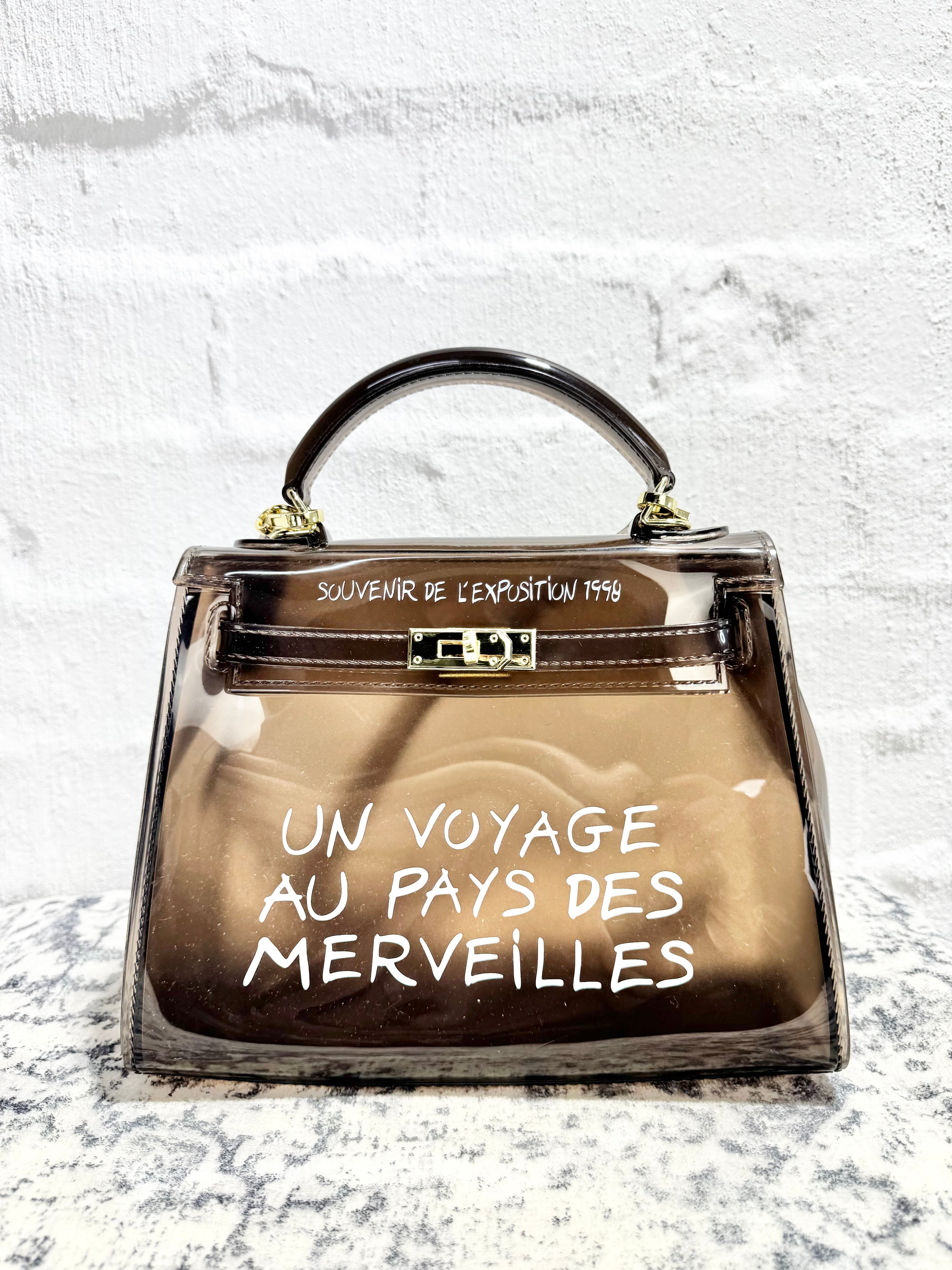 Grey Jelly 'Un Voyage au Pays Des Merveilles' Mini Bag