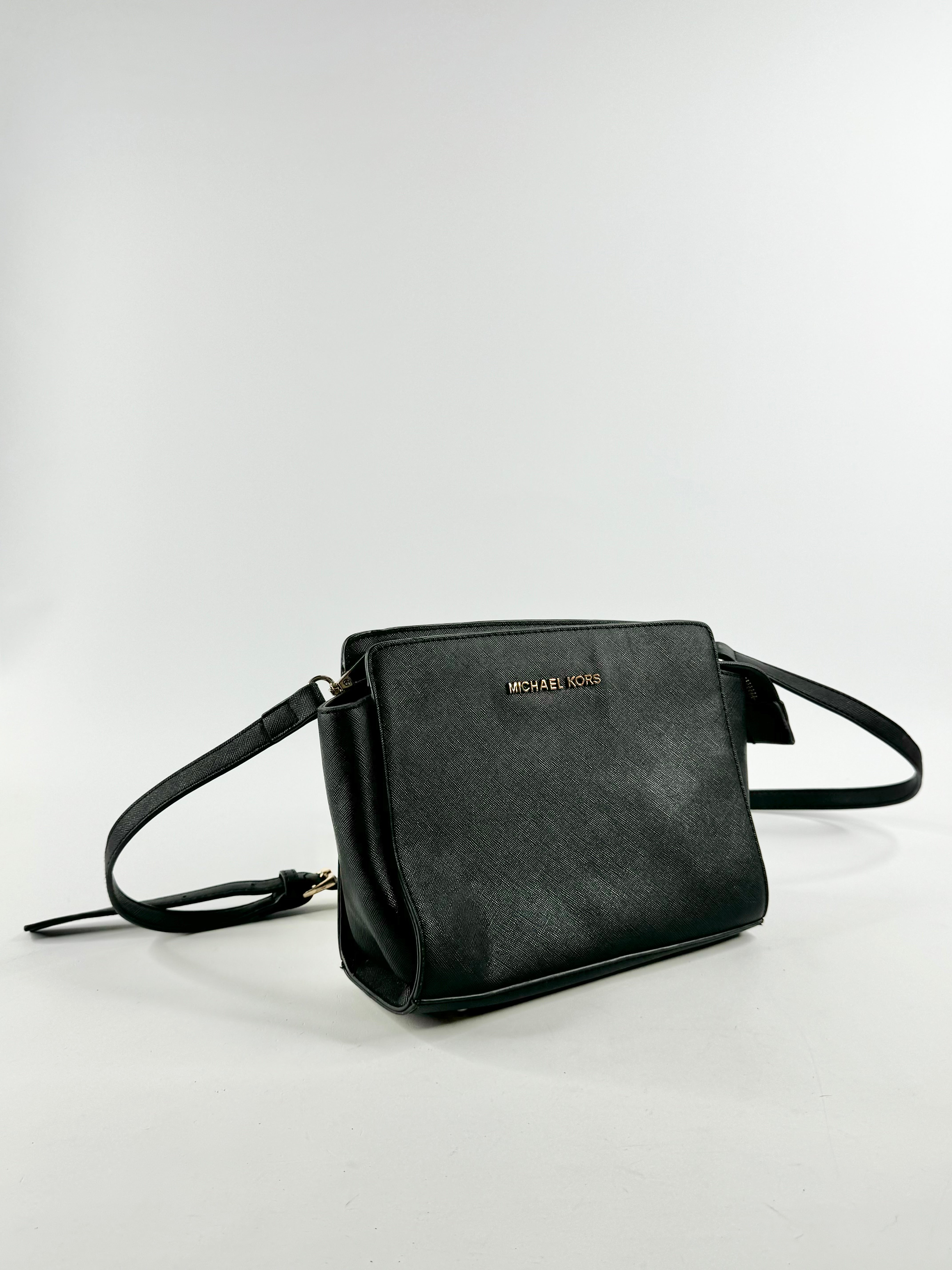 Michael Kors Black Mini Cross Body Bag