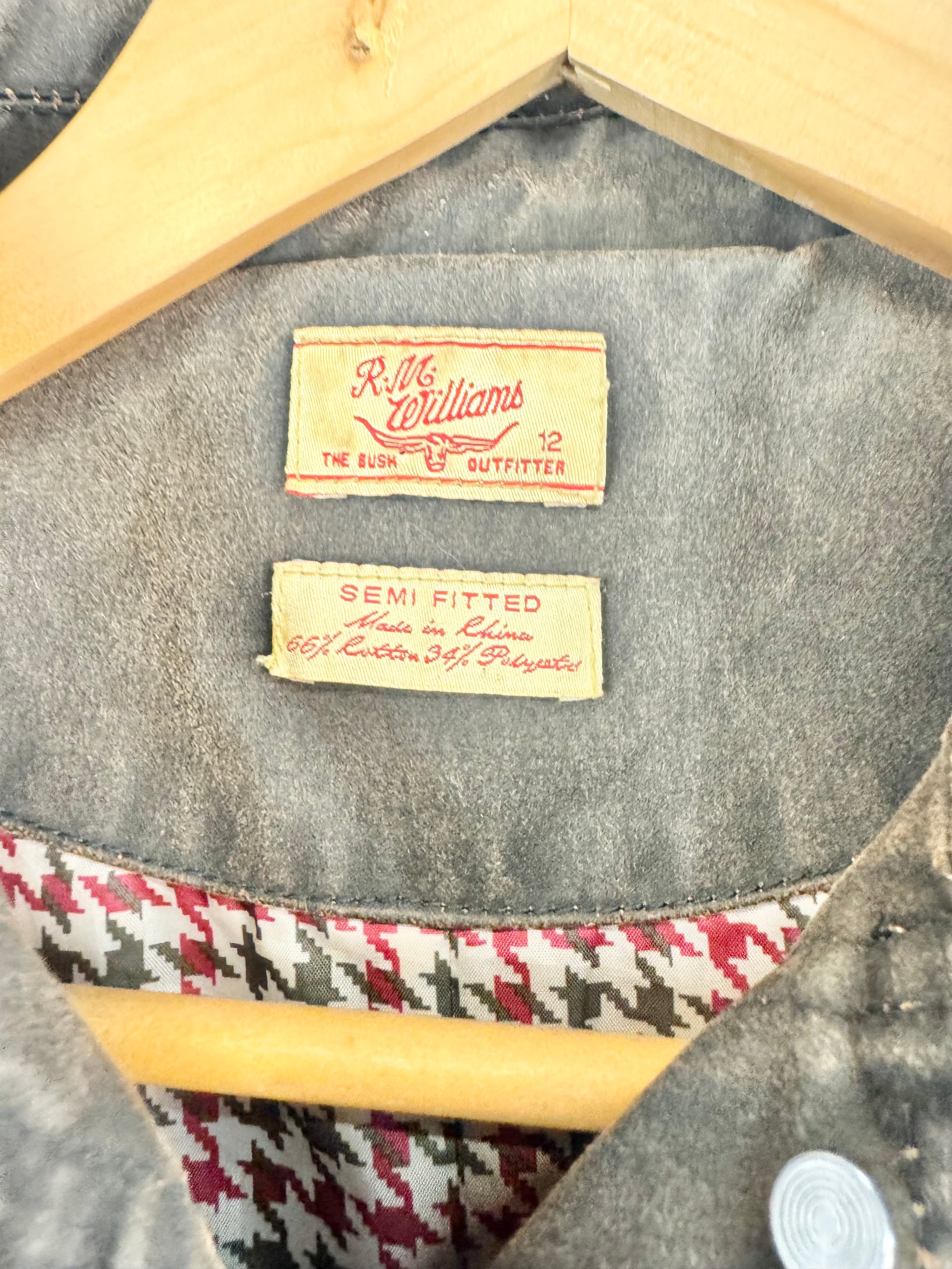R. M. Williams Brown Semi Fitted Jacket - AU12