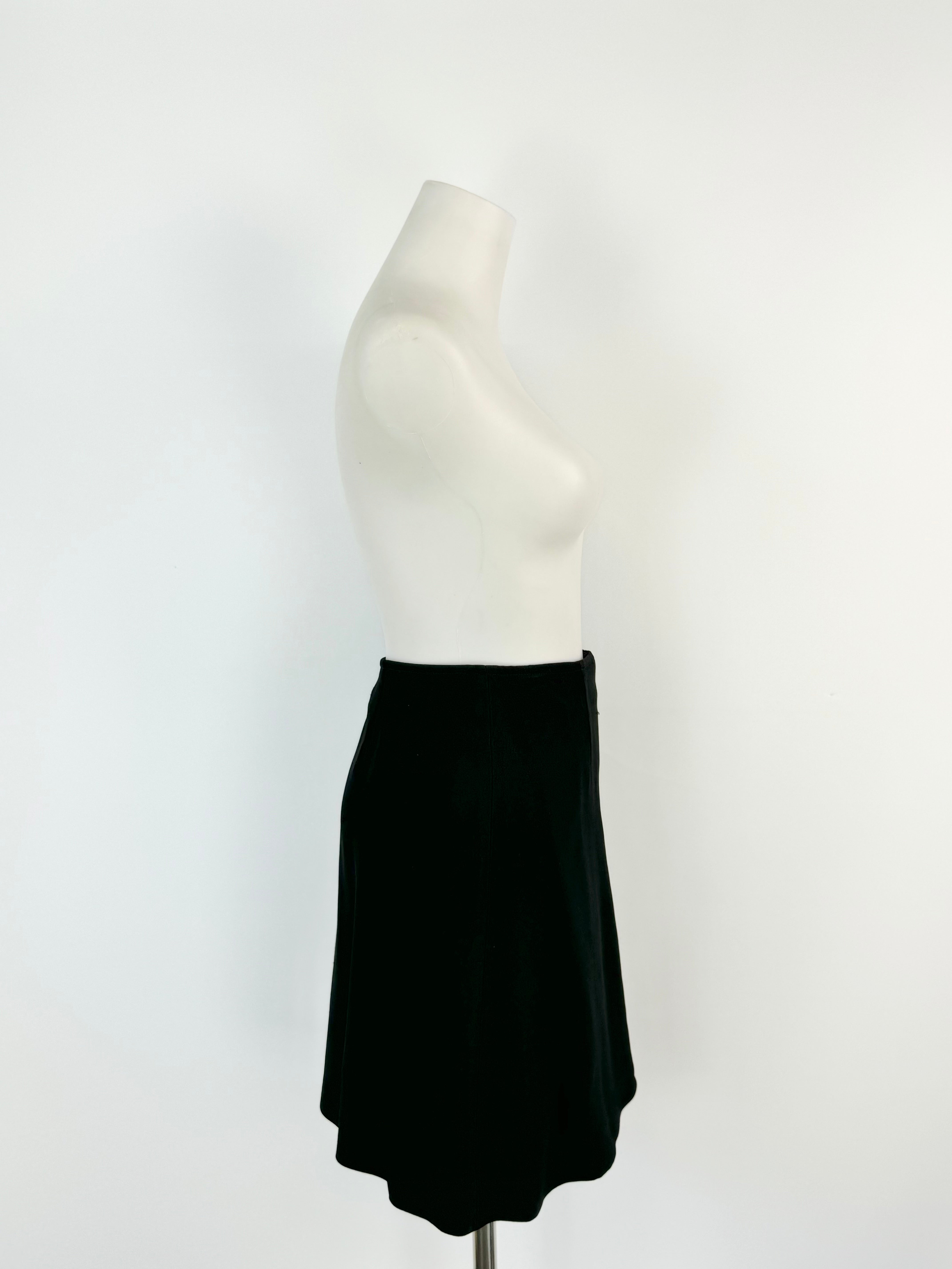 Moschino Cheap & Chic Black Mini Skirt - AU12