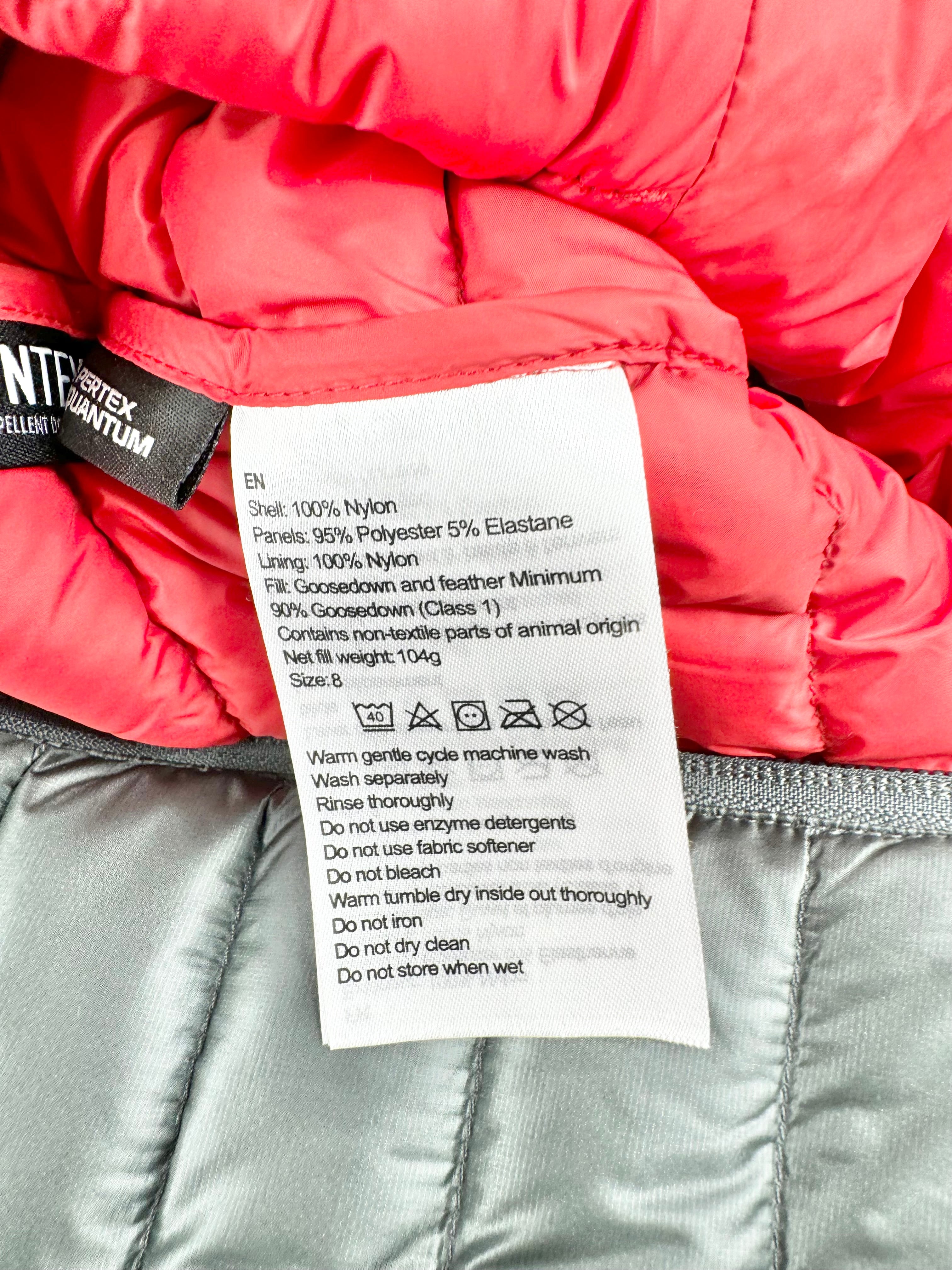 Kathmandu Ultralight Down Granite Jacket V2 NWT - AU8