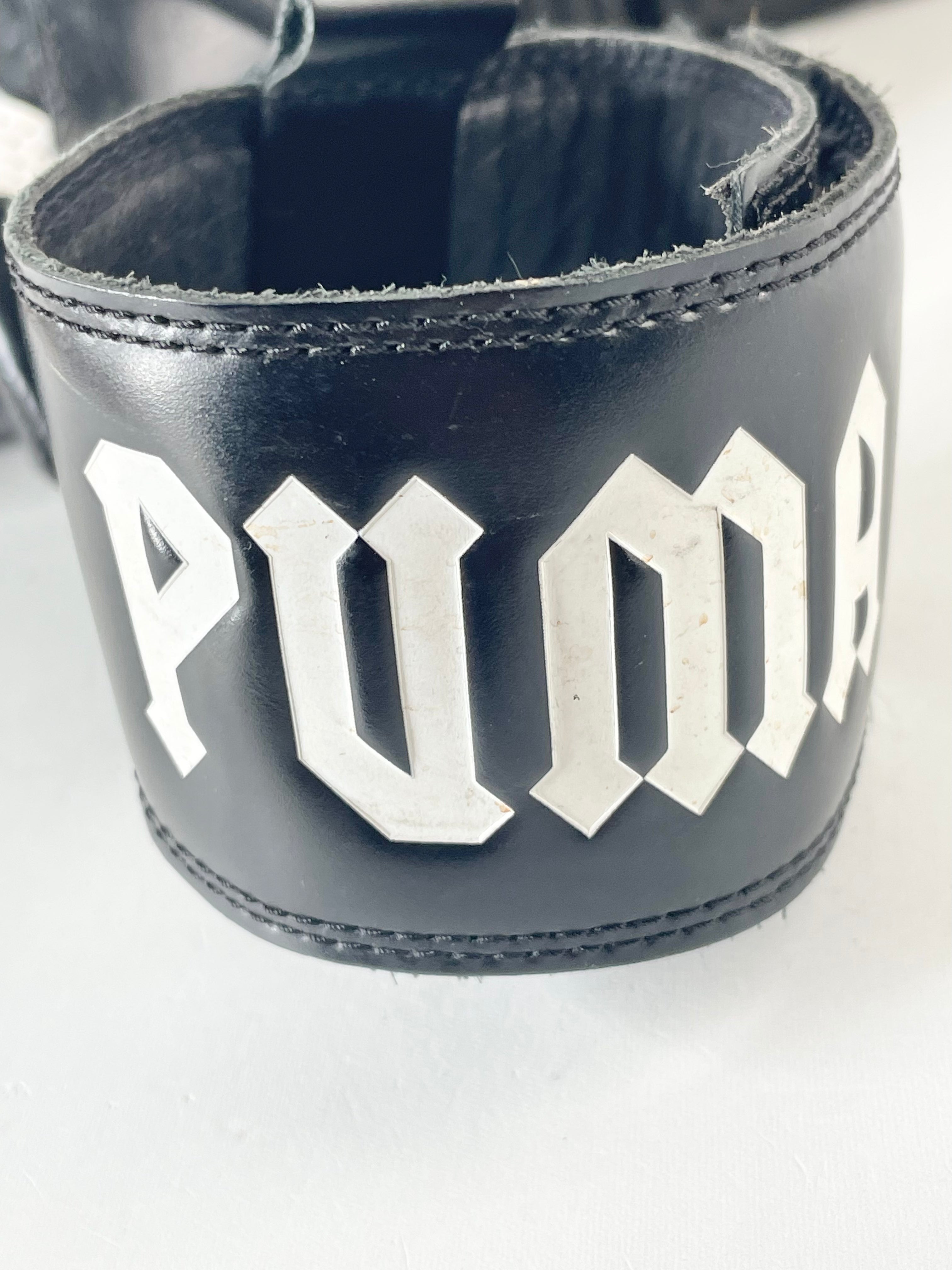 Fenty x Puma Black Ankle Strap Platform Sneakers - EU37