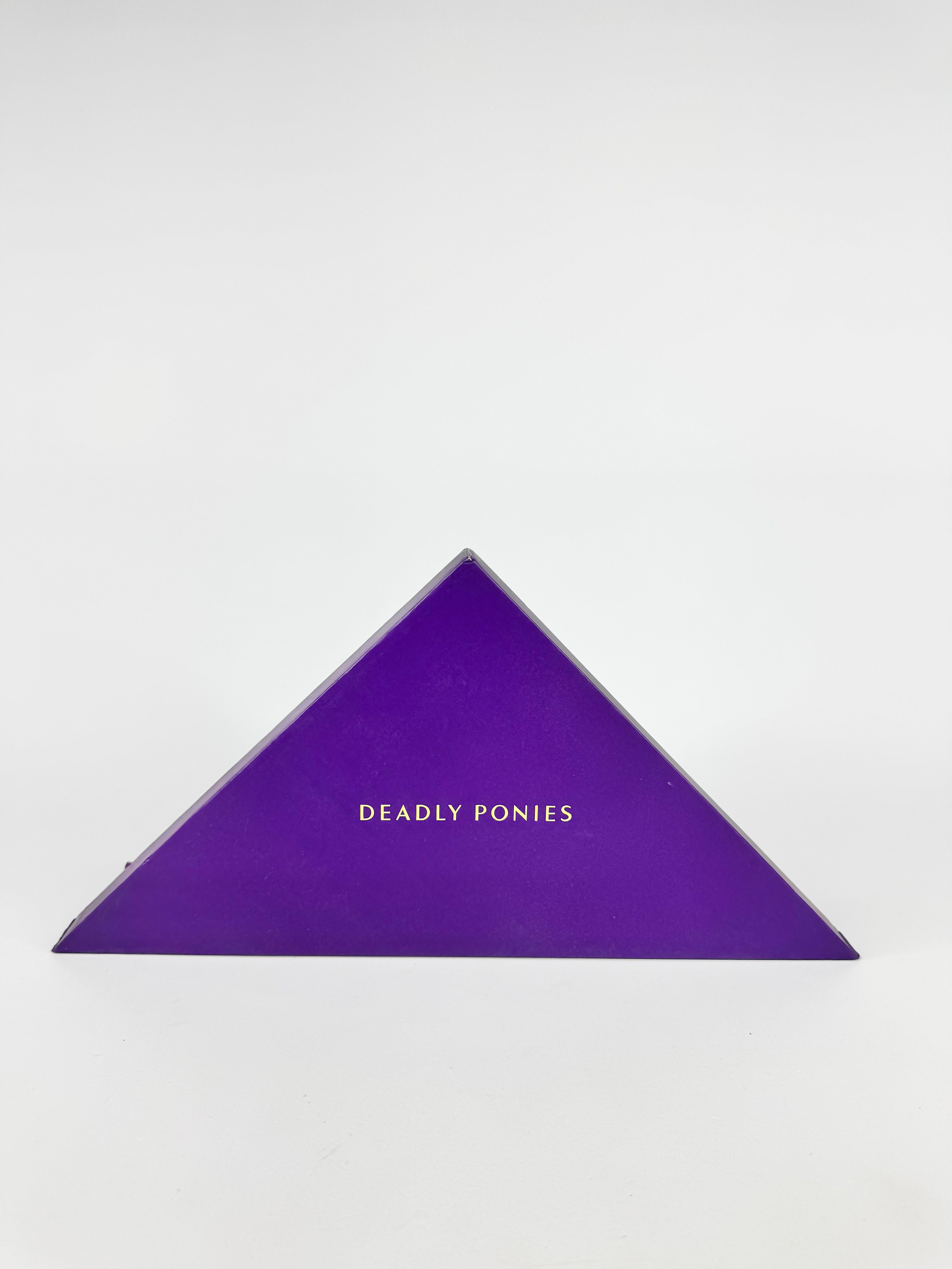 Deadly Ponies Depths of Desire Azurite Silk Scarf NWT