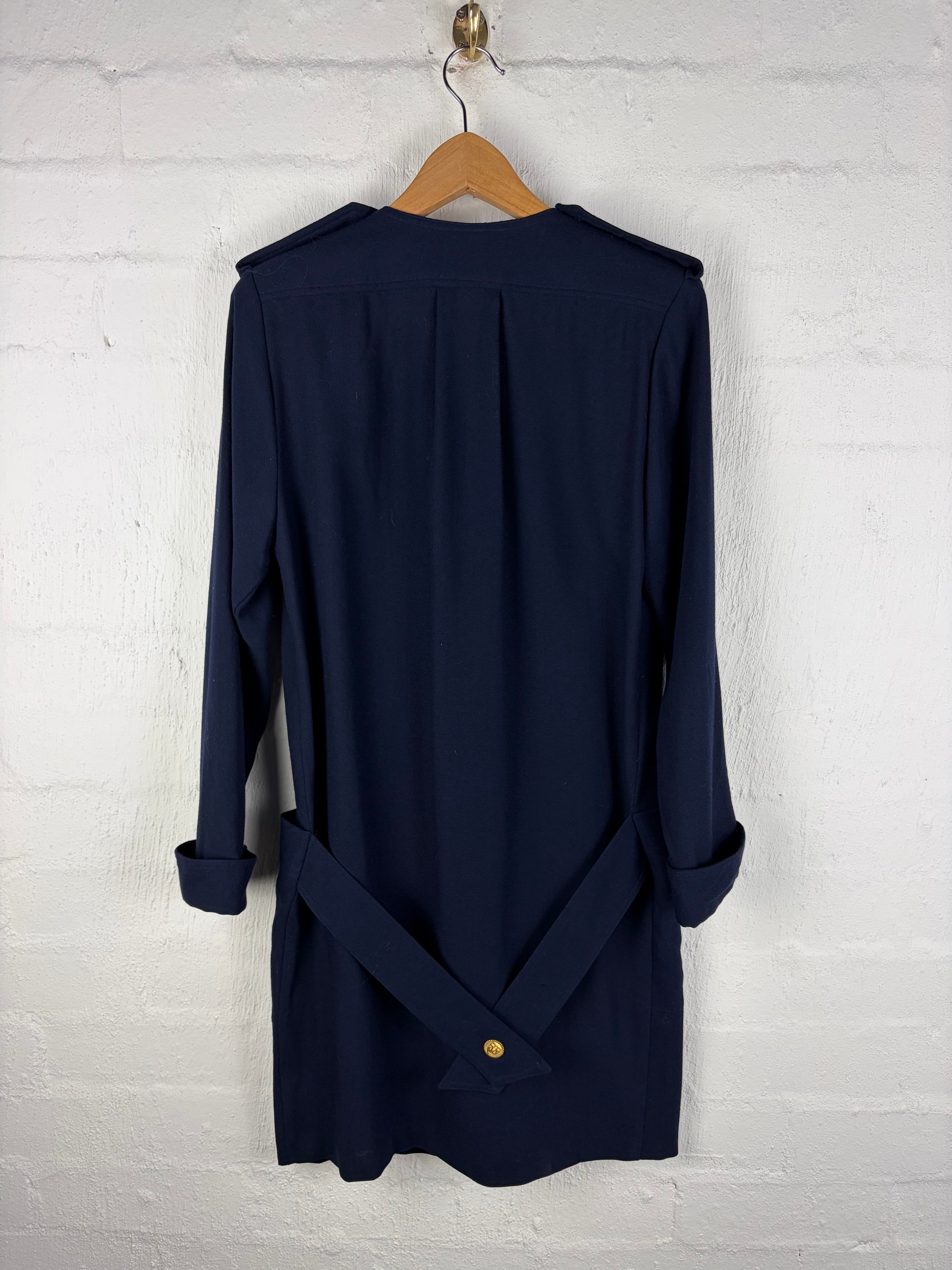 Anthea Crawford Vintage Navy Blazer Dress - AU10