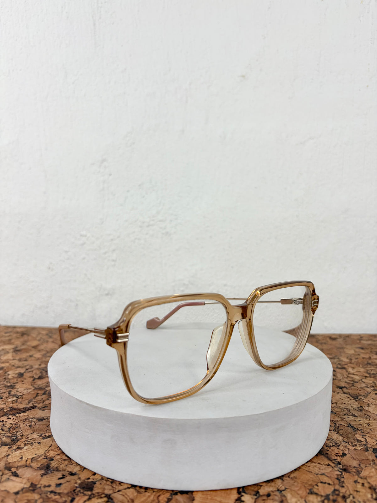 Gentle Monster 'Jeff' Amber Optical Eyeglasses