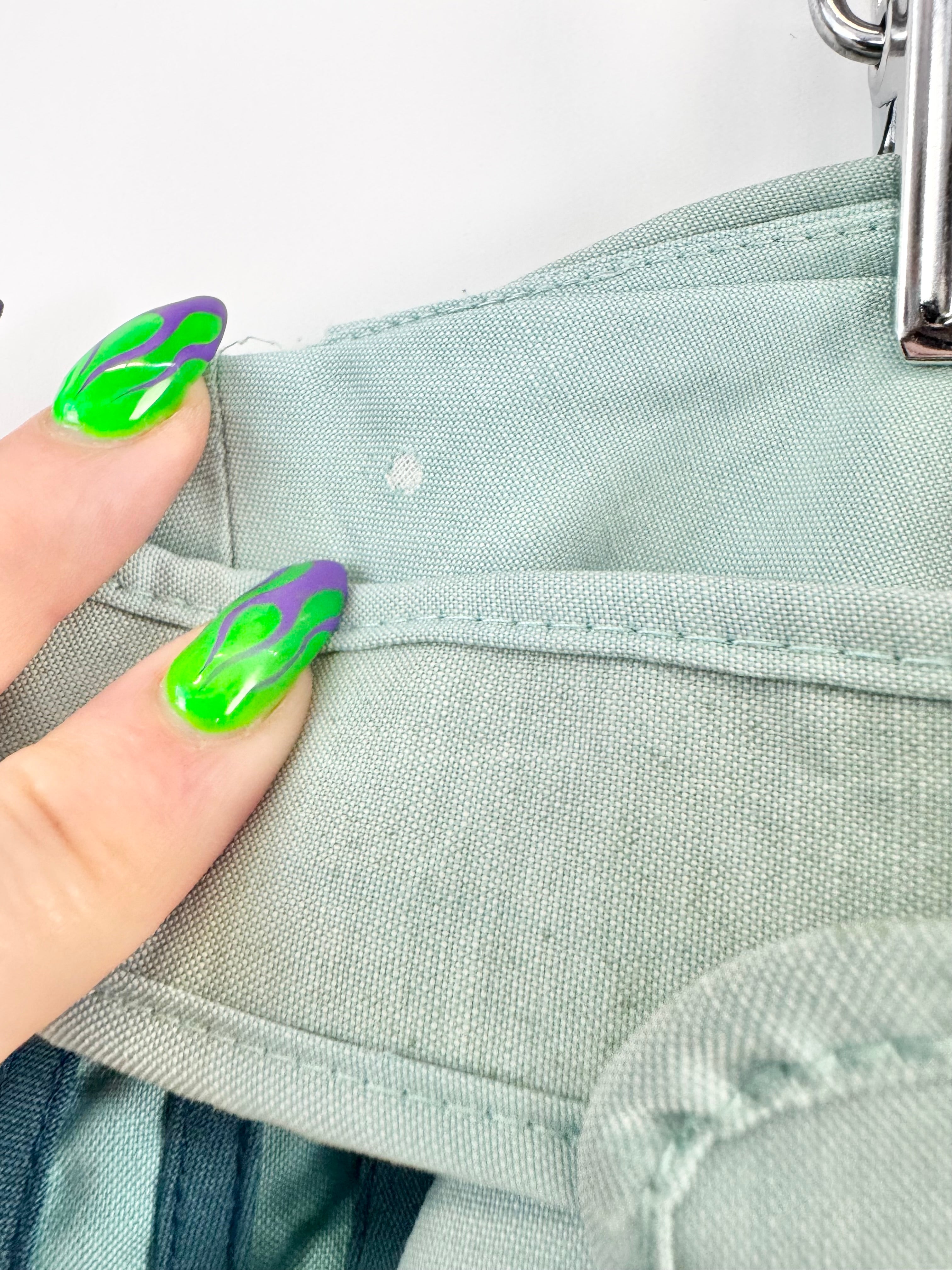 Zimmermann Aqua 'Moncur' Flared Wool Pants - AU12