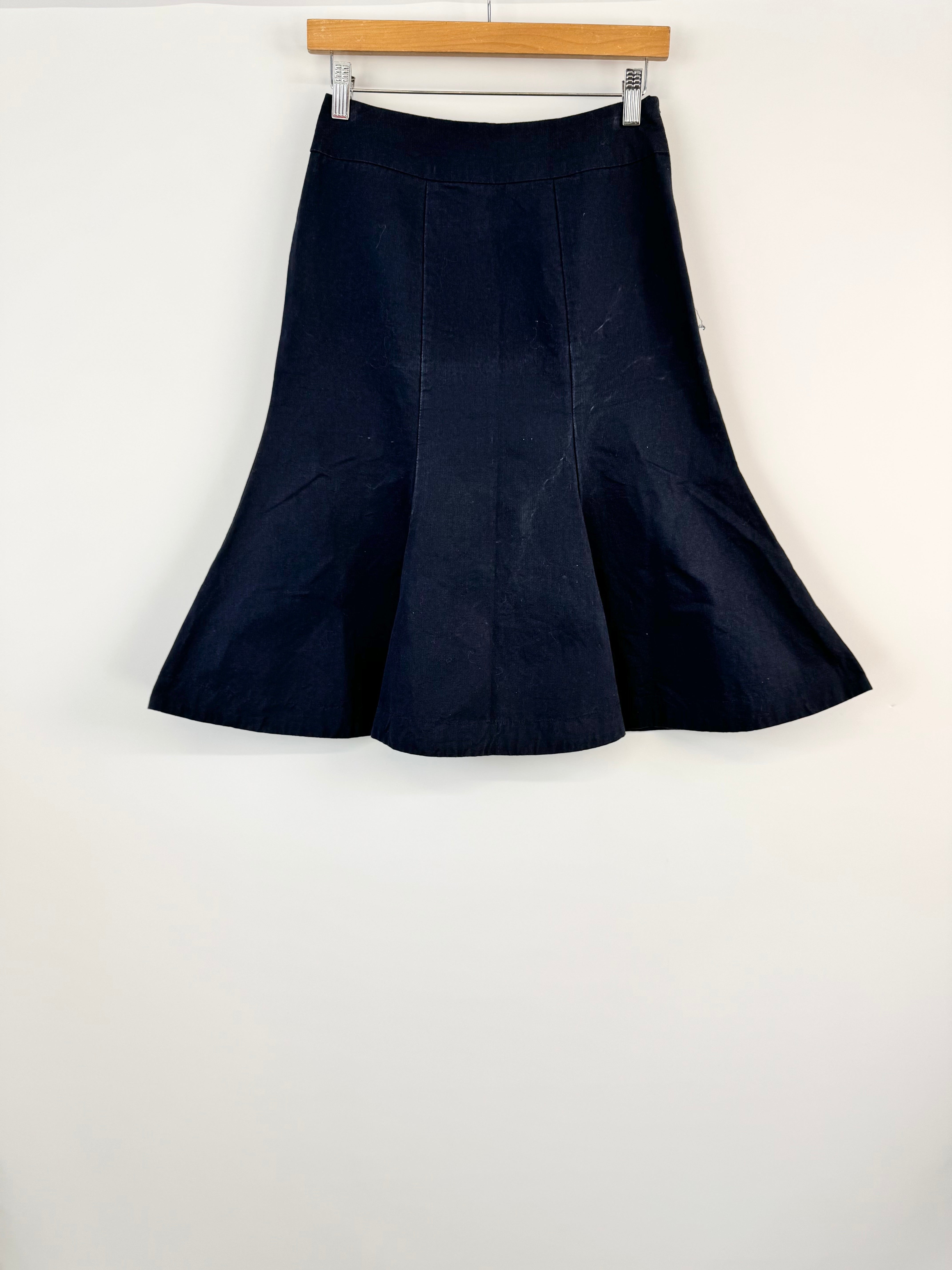 Alpha60 Navy Bell Skirt - AU6/8