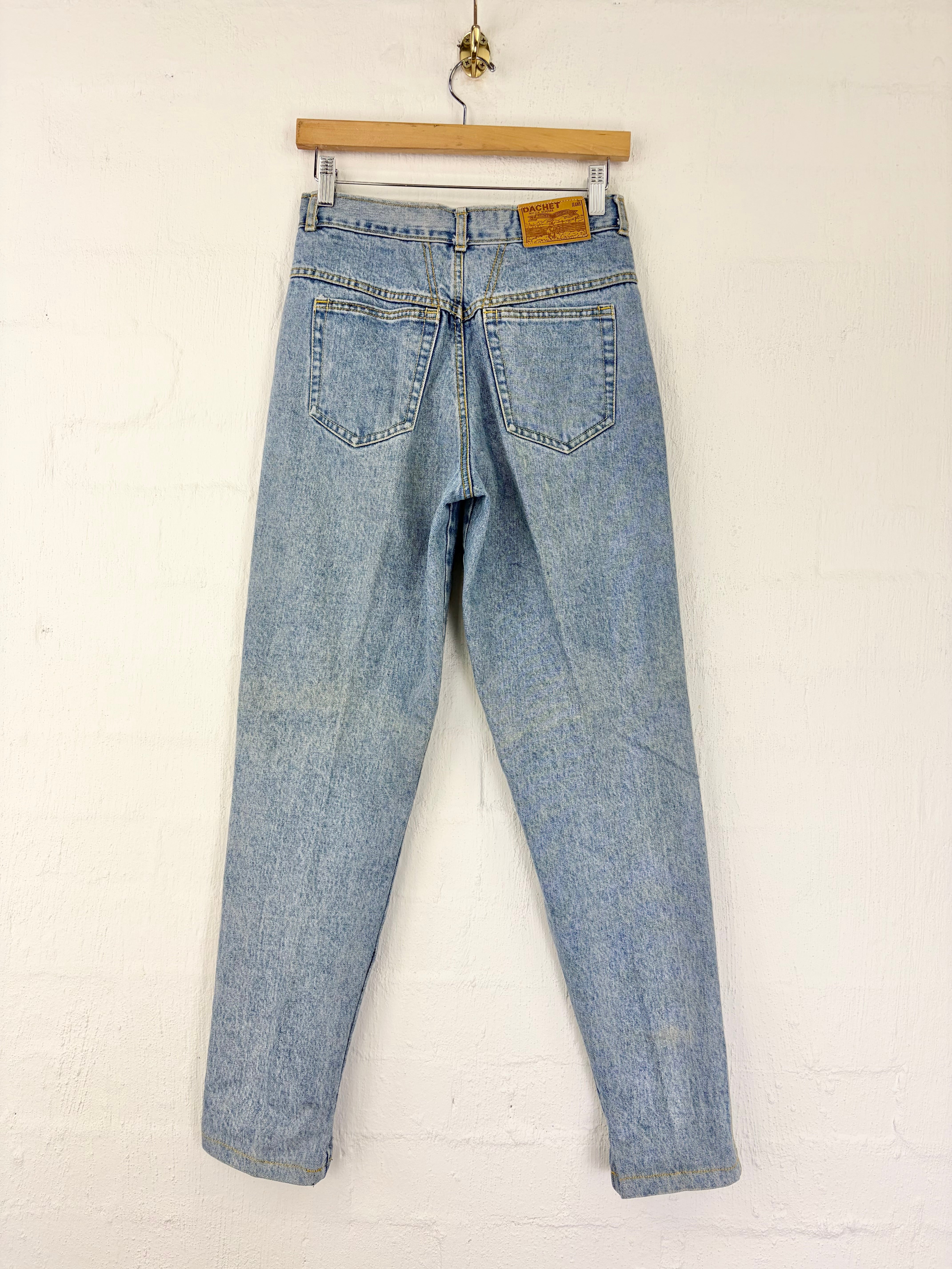 Marcel Dachet High Waisted Pale Blue Jeans - AU6