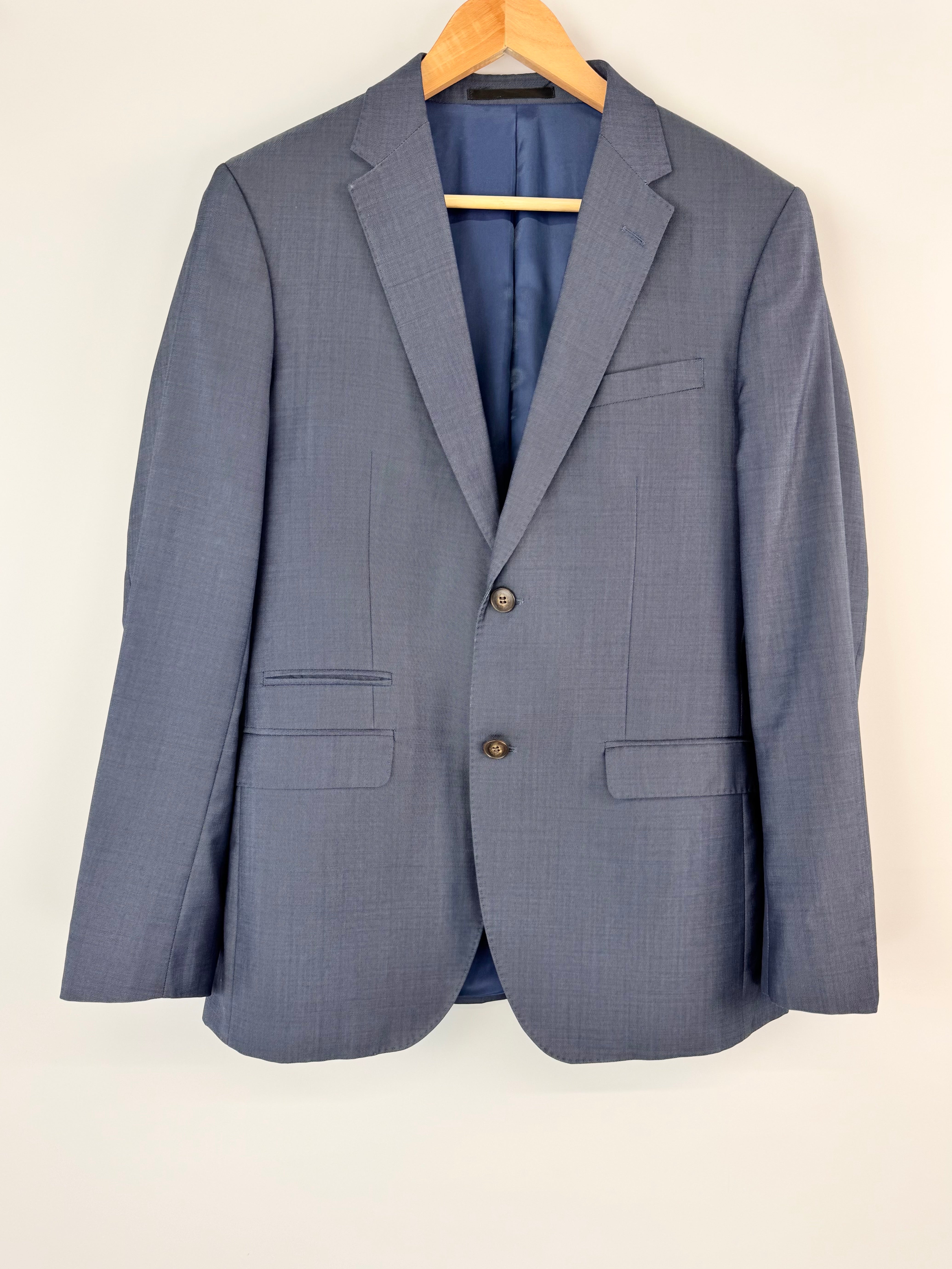 Adriano de Rango Grey Blue Blazer - M/L