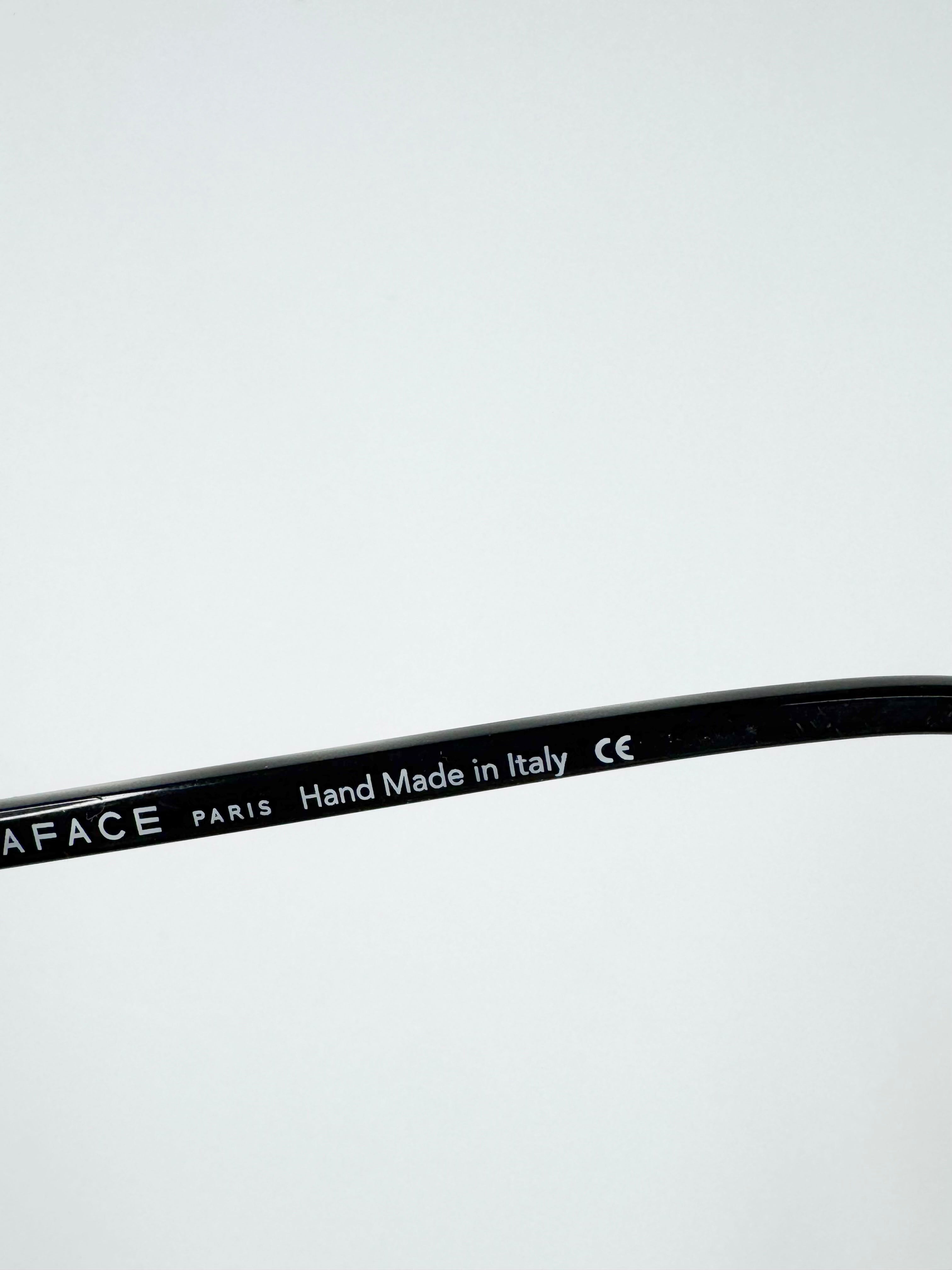 Face A Face Black Line Pattern Sunglasses