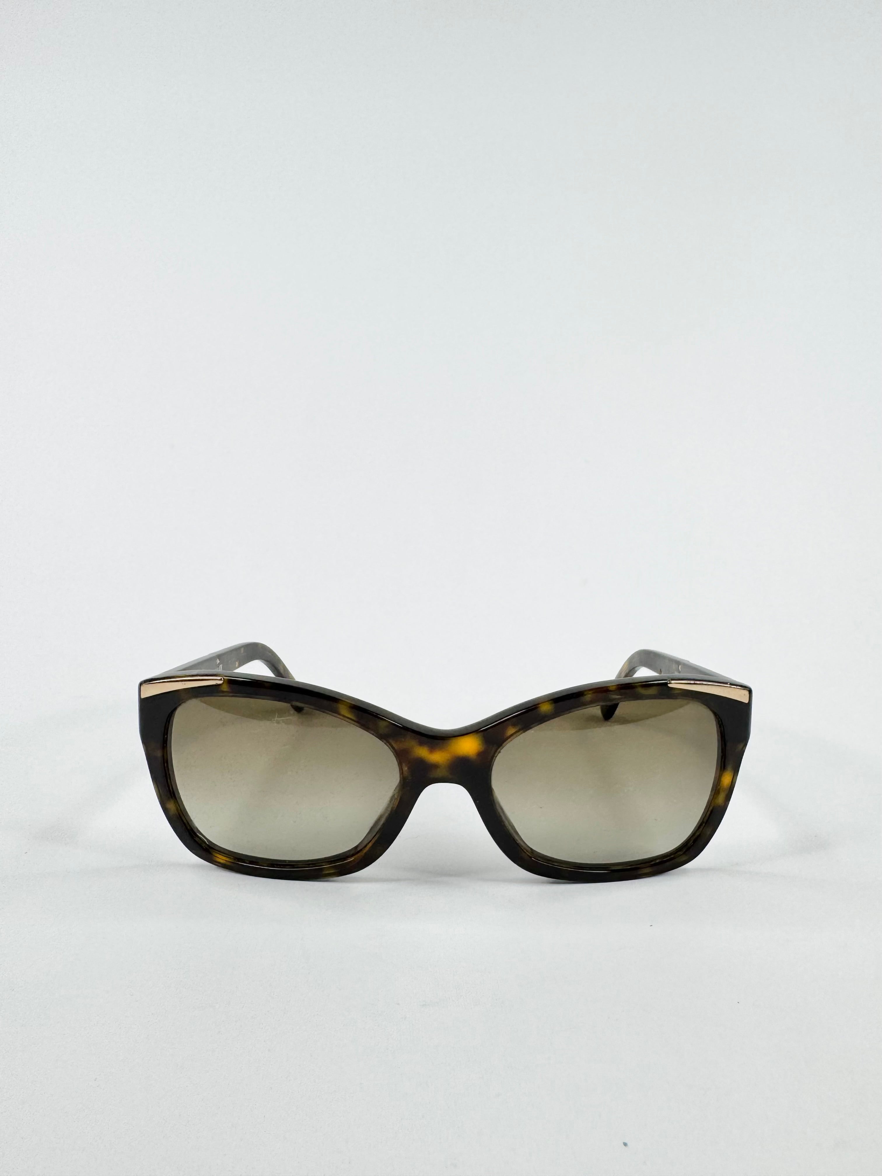Stella McCarteny SM4017 Oversized Tortoiseshell Sunglasses