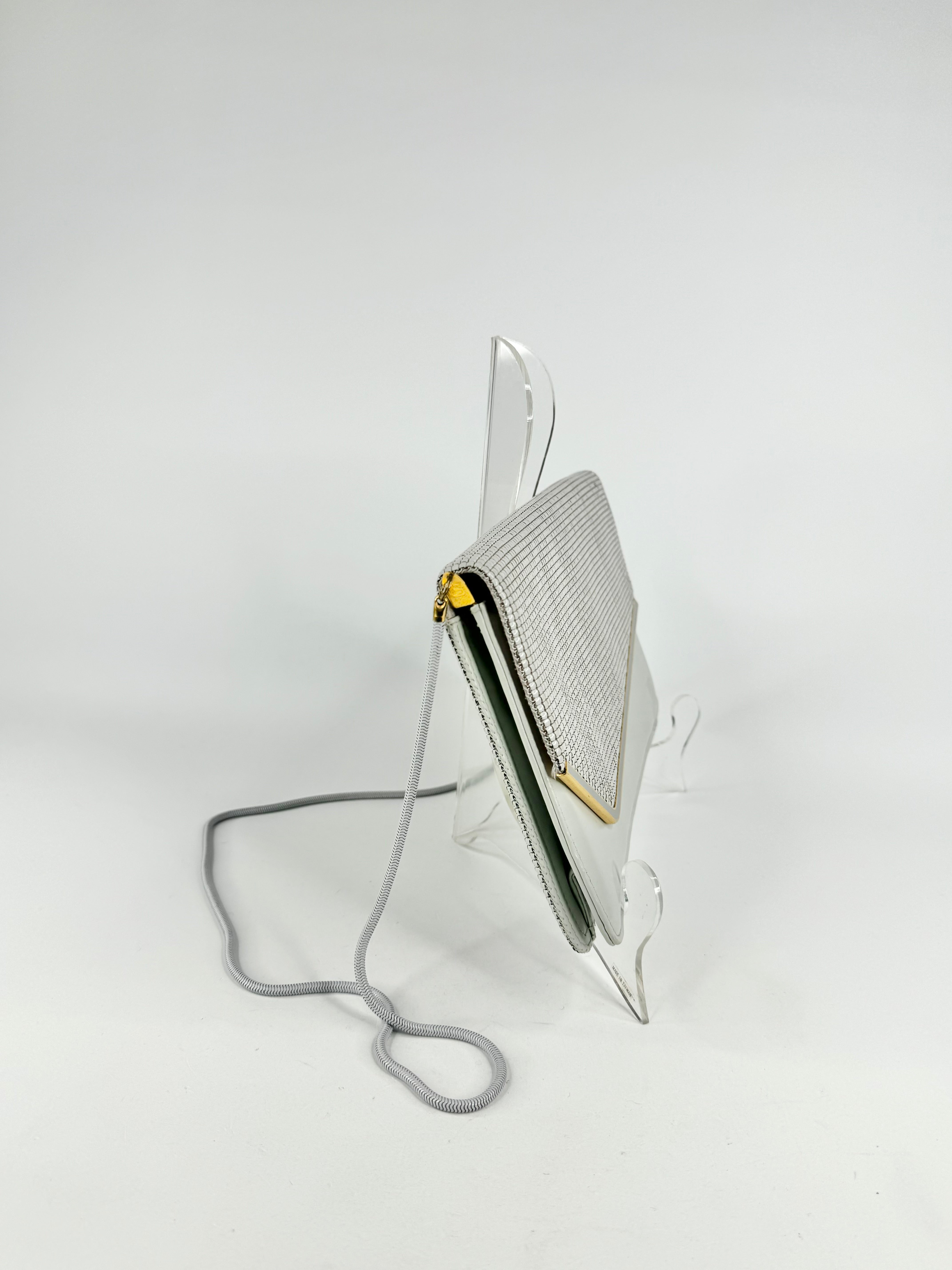 Vintage Glomesh Grey Shoulder Bag