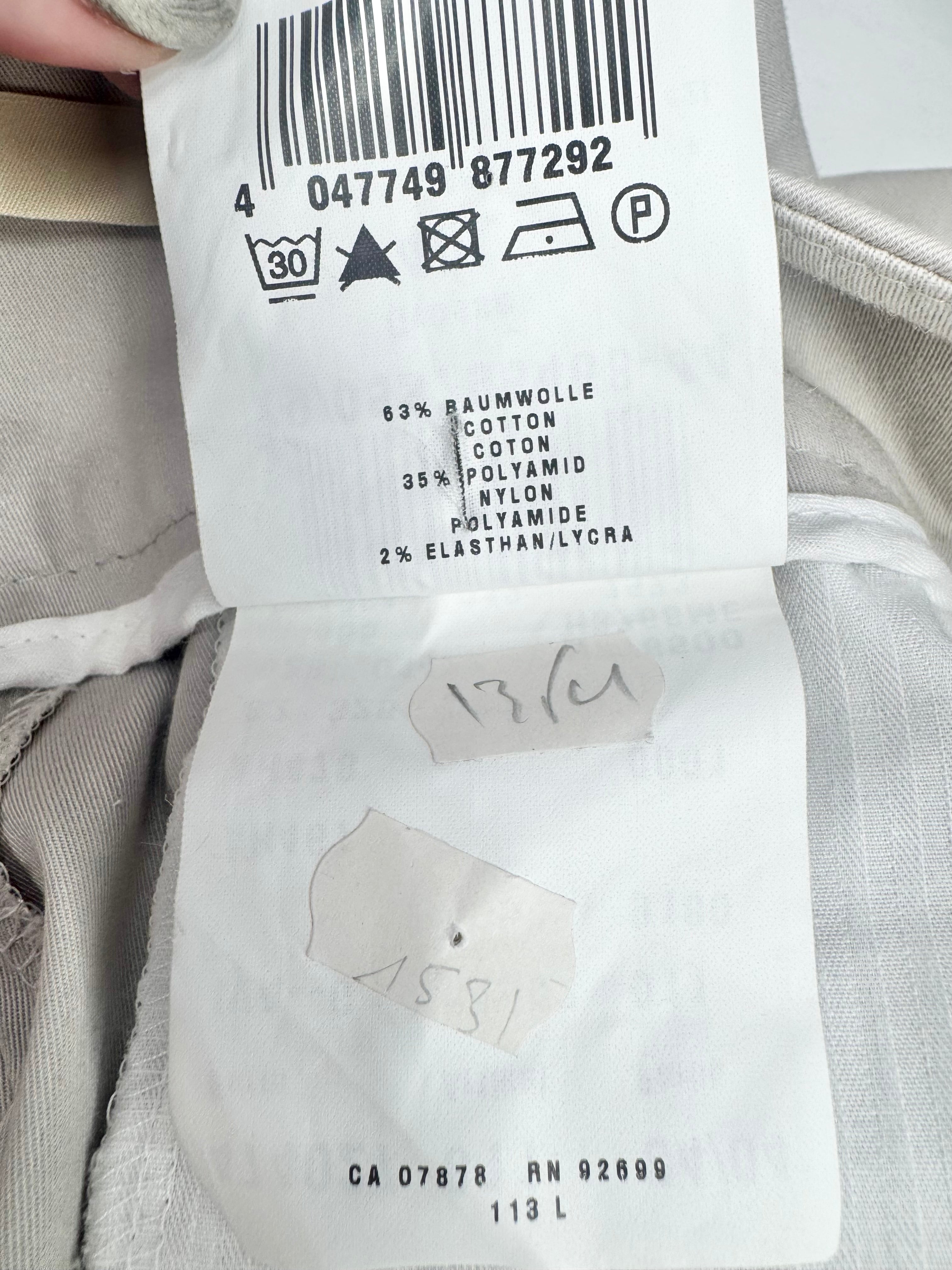 Gardeur Cloud Grey Slim Line Slacks NWT - AU14