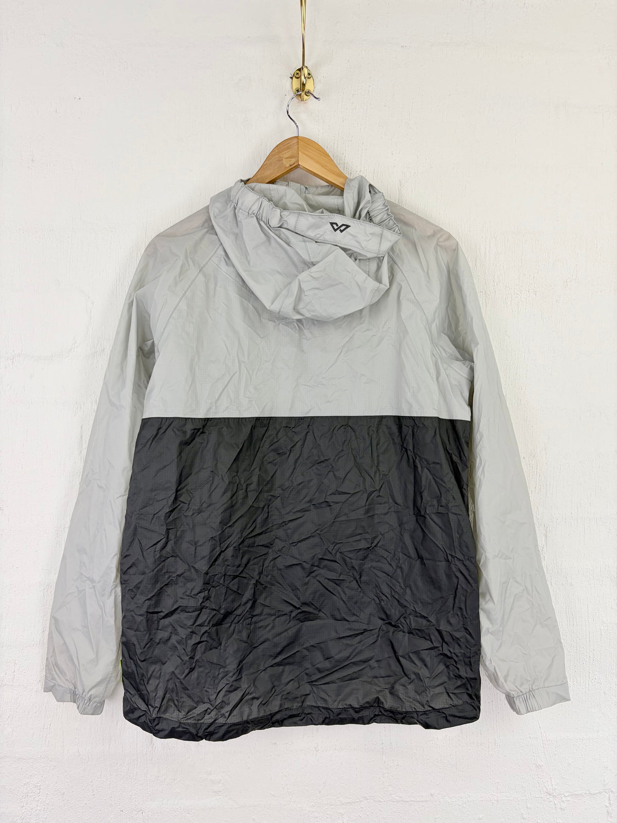Kathmandu 'Pack & Go' Grey and Black Anorak - XS