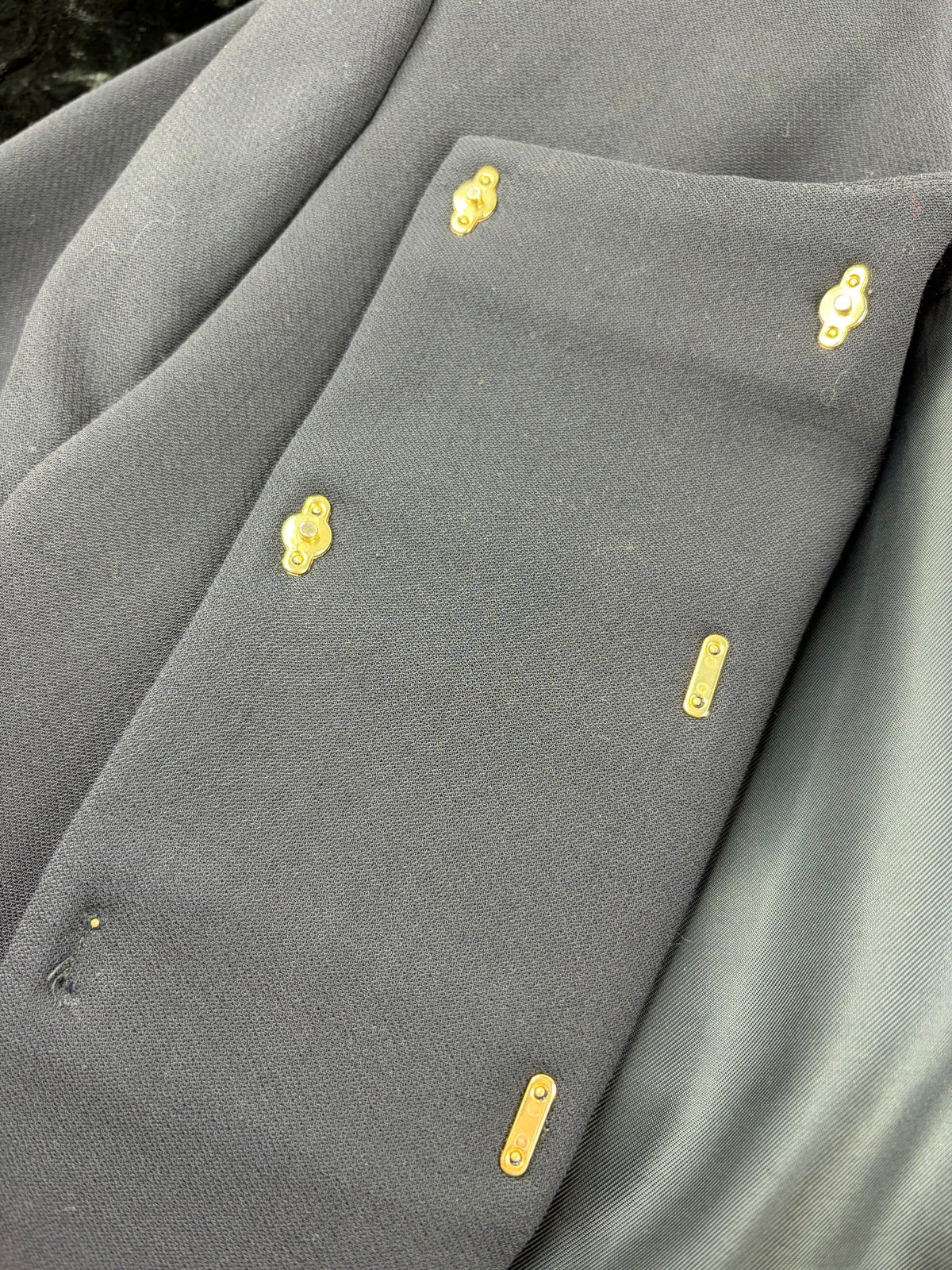 Hugo Boss Midnight Blue Wool Coat - AU12
