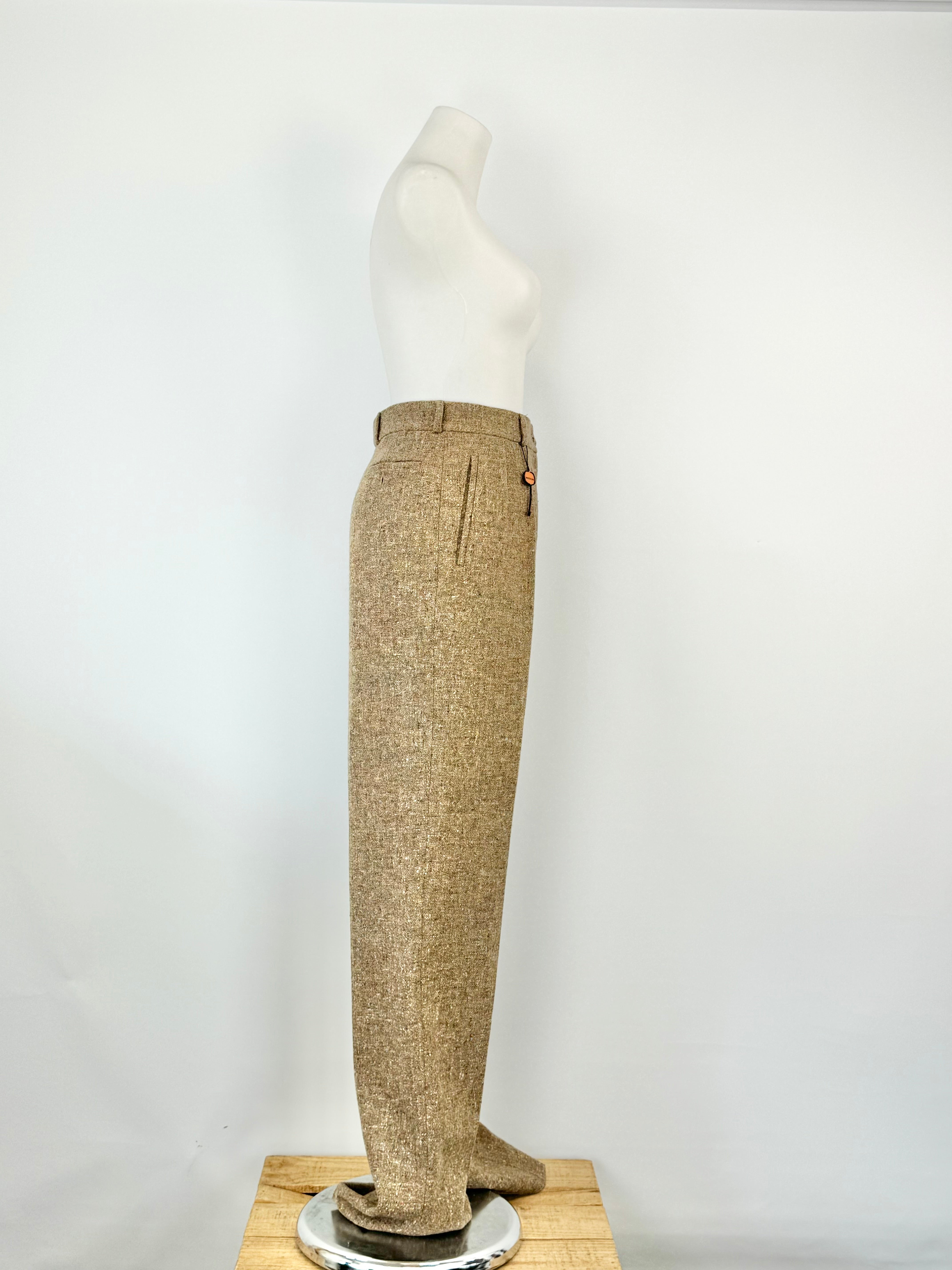 Missioni Tweed Wide Leg Slacks NWT - AU8