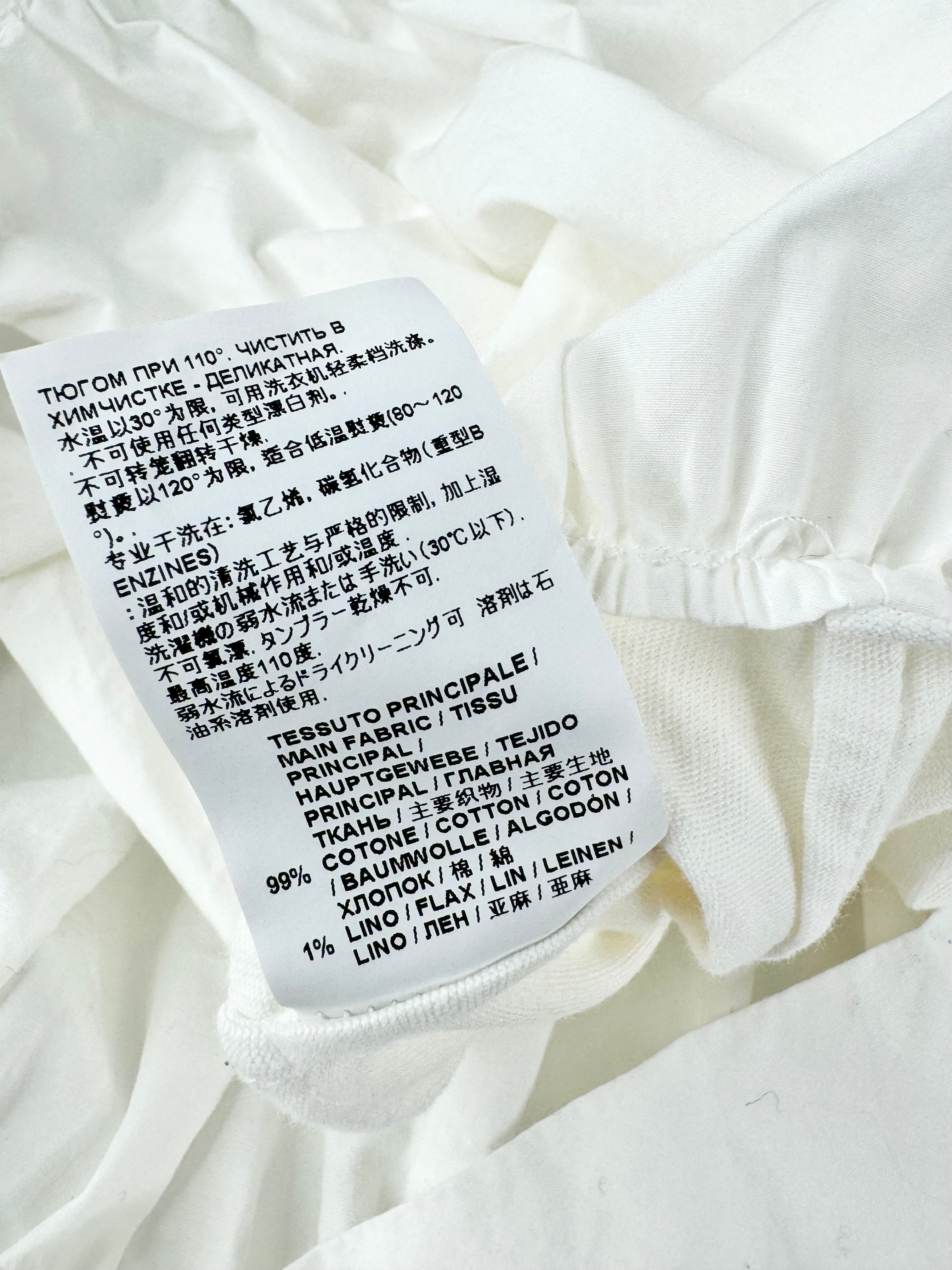 Marni White Tiered Panel 'Commessa' Vest - AU10