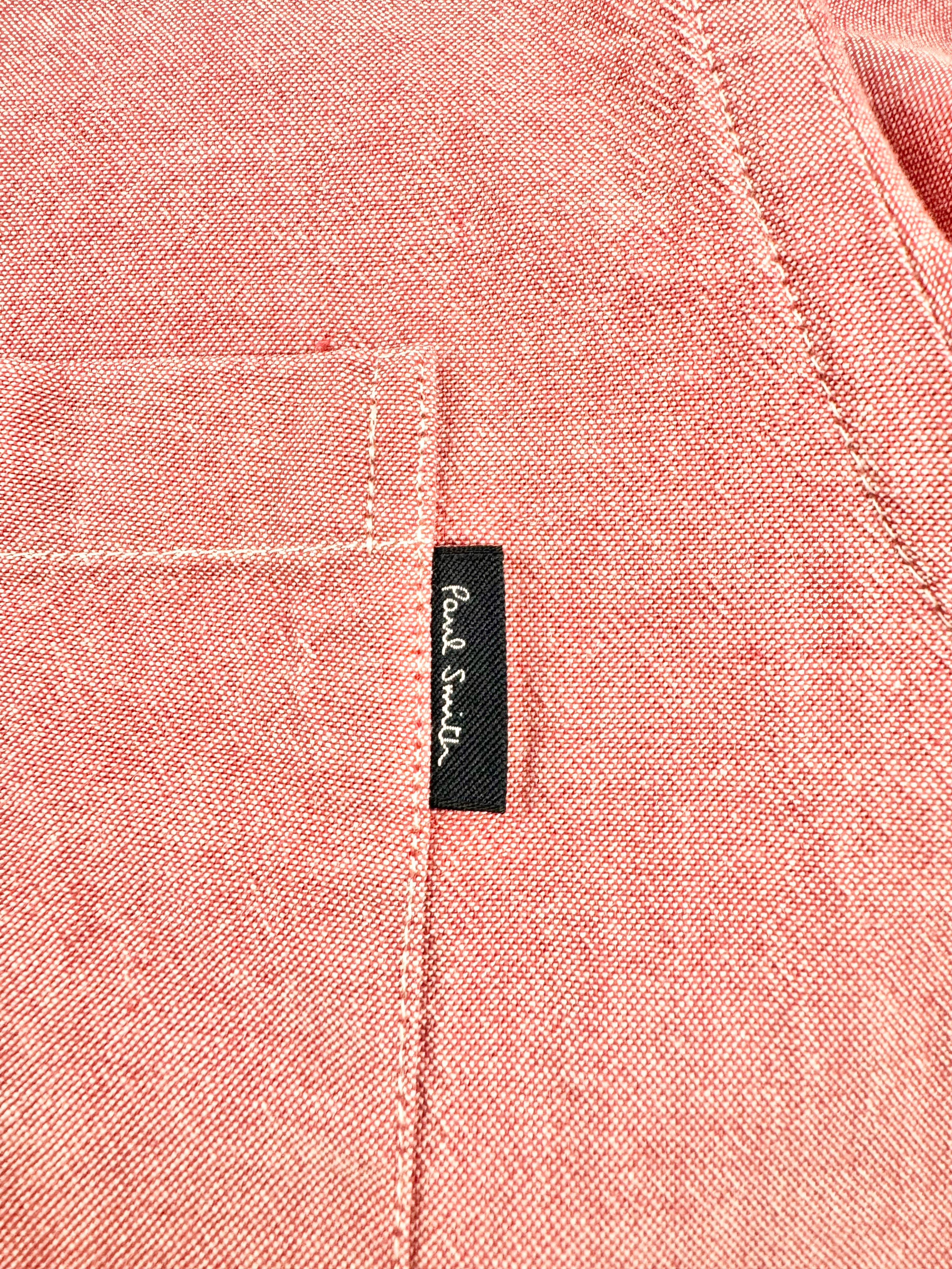 Paul Smith Red Cotton Shirt - AU8