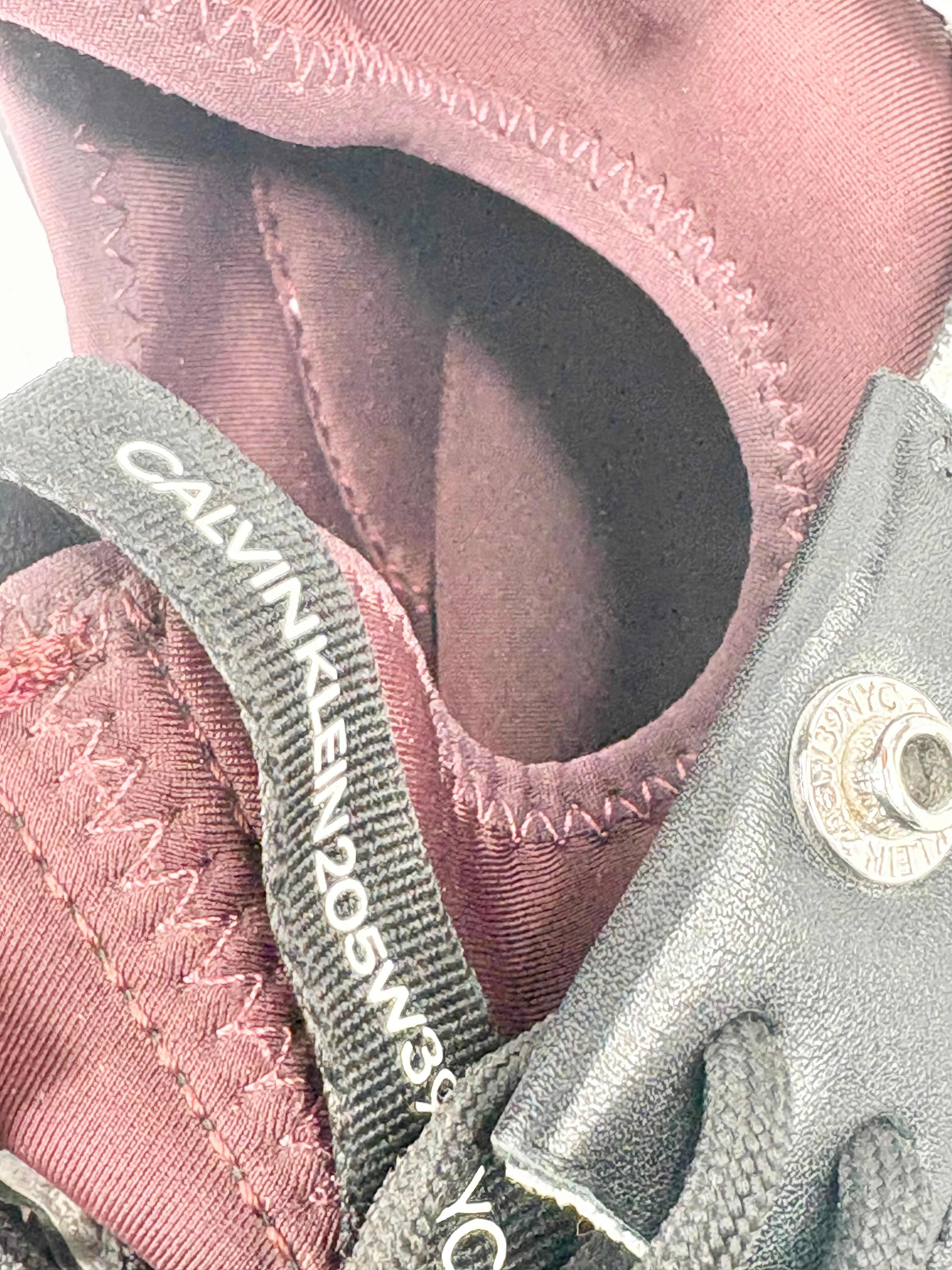 Calvin Klein 205W39NYC Multicolour 'Carlos' Mesh Sneakers - EU43.5