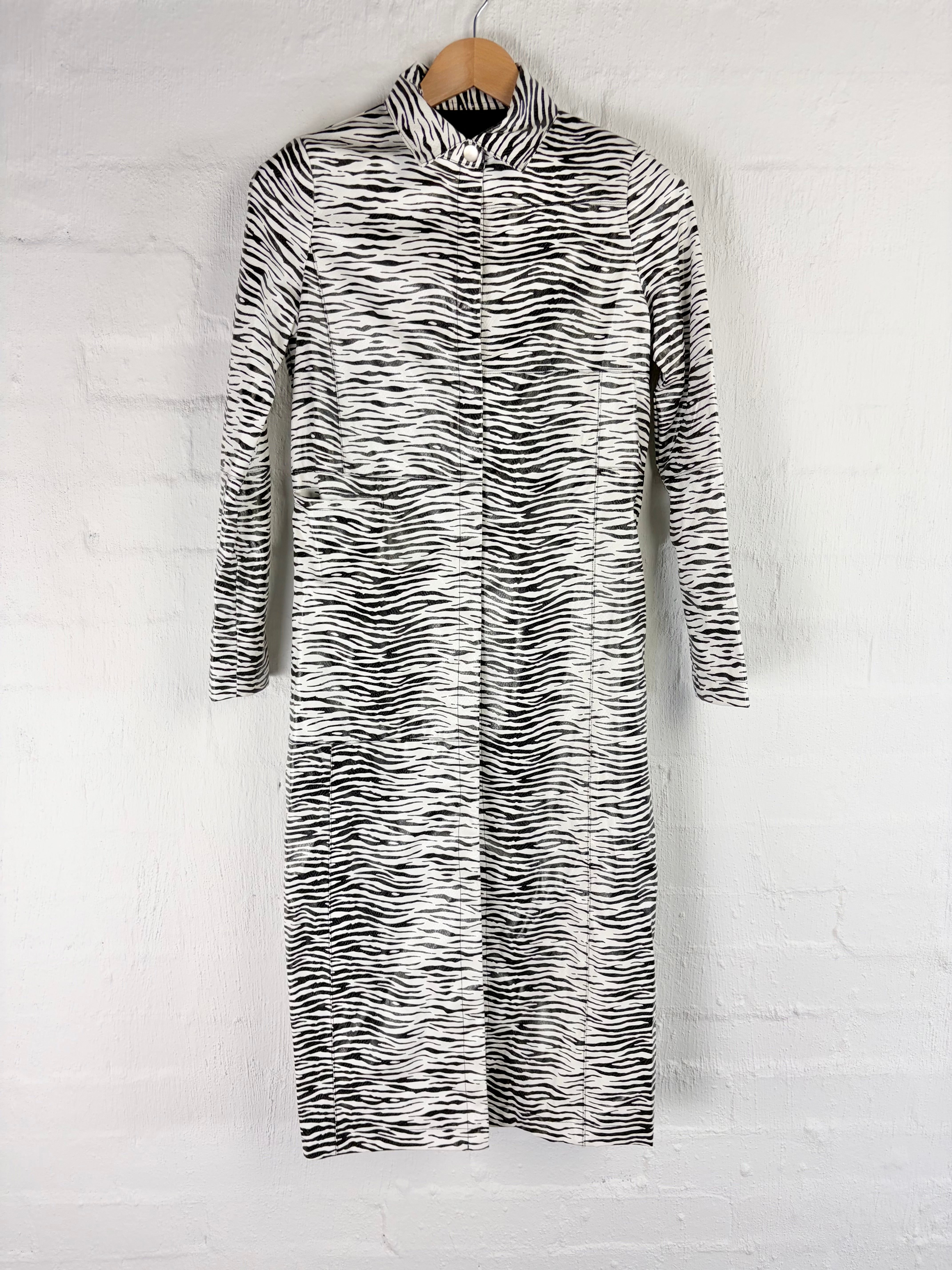 I.AM.GIA Hera Zebra Print Coat - AU8/10