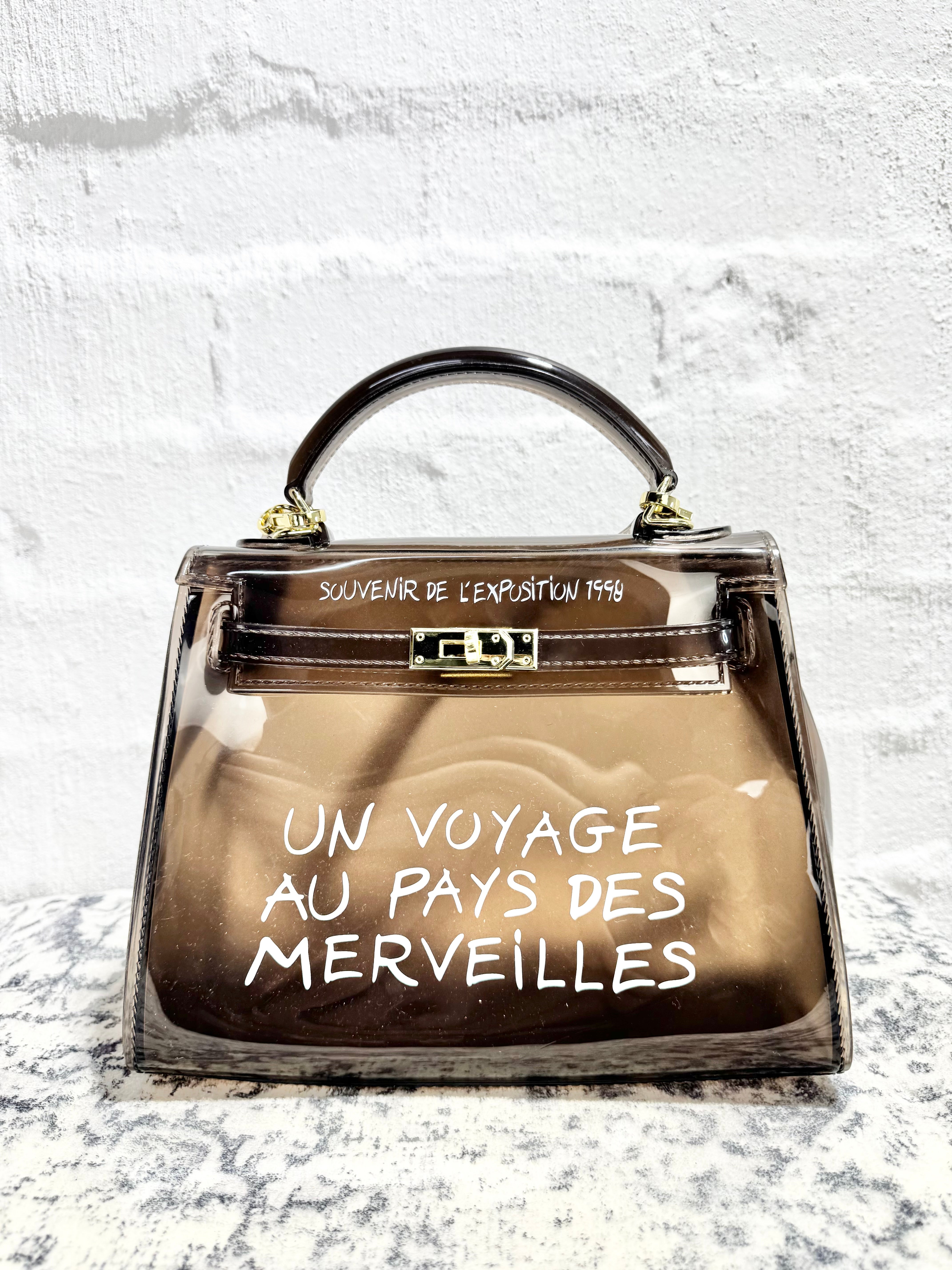 Grey Jelly 'Un Voyage au Pays Des Merveilles' Mini Bag
