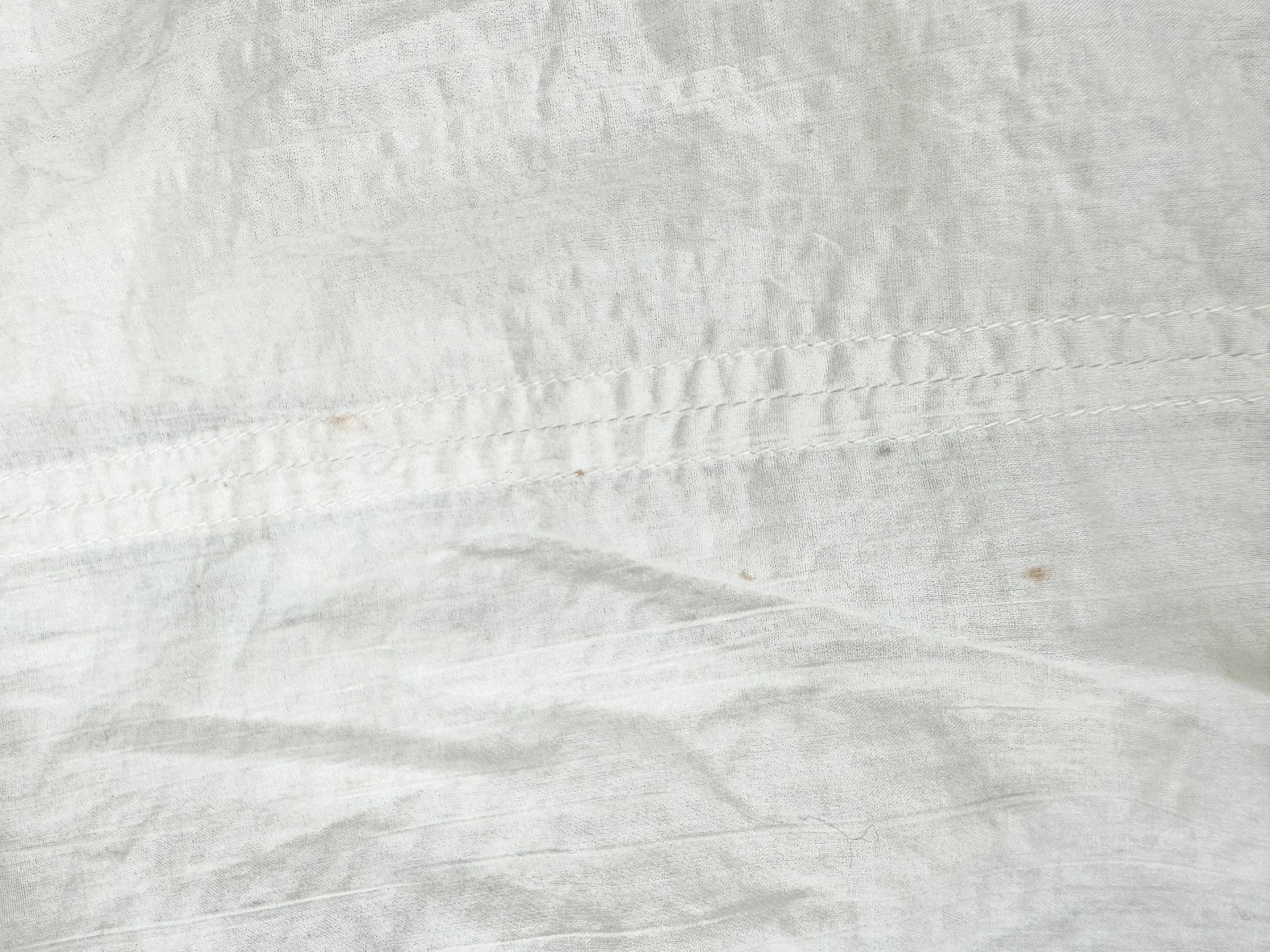 Lee Mathews Cream Seersucker Peasant Blouse - AU12/14