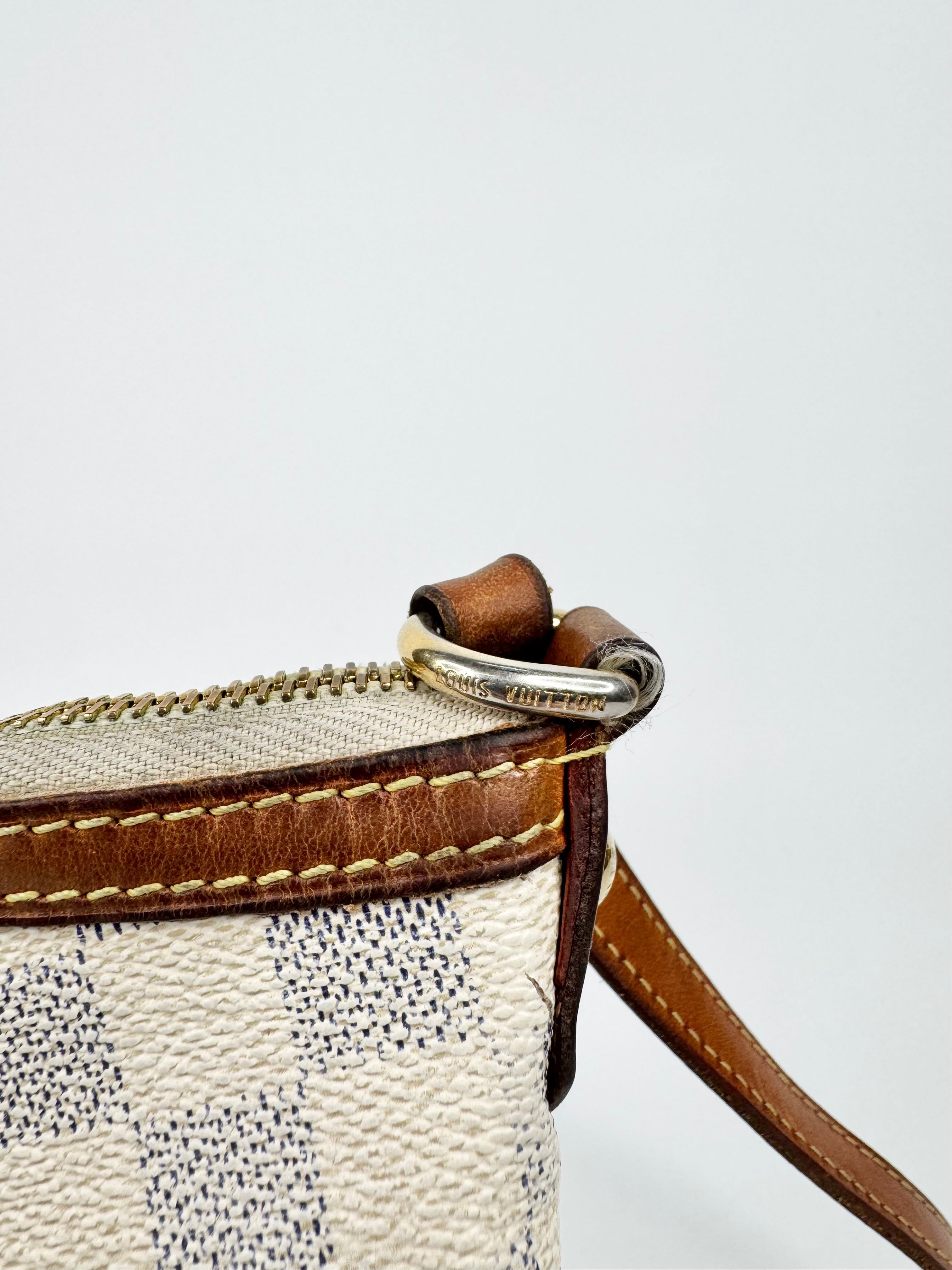 Louis Vuitton 'Siracusa' Cloth Handbag