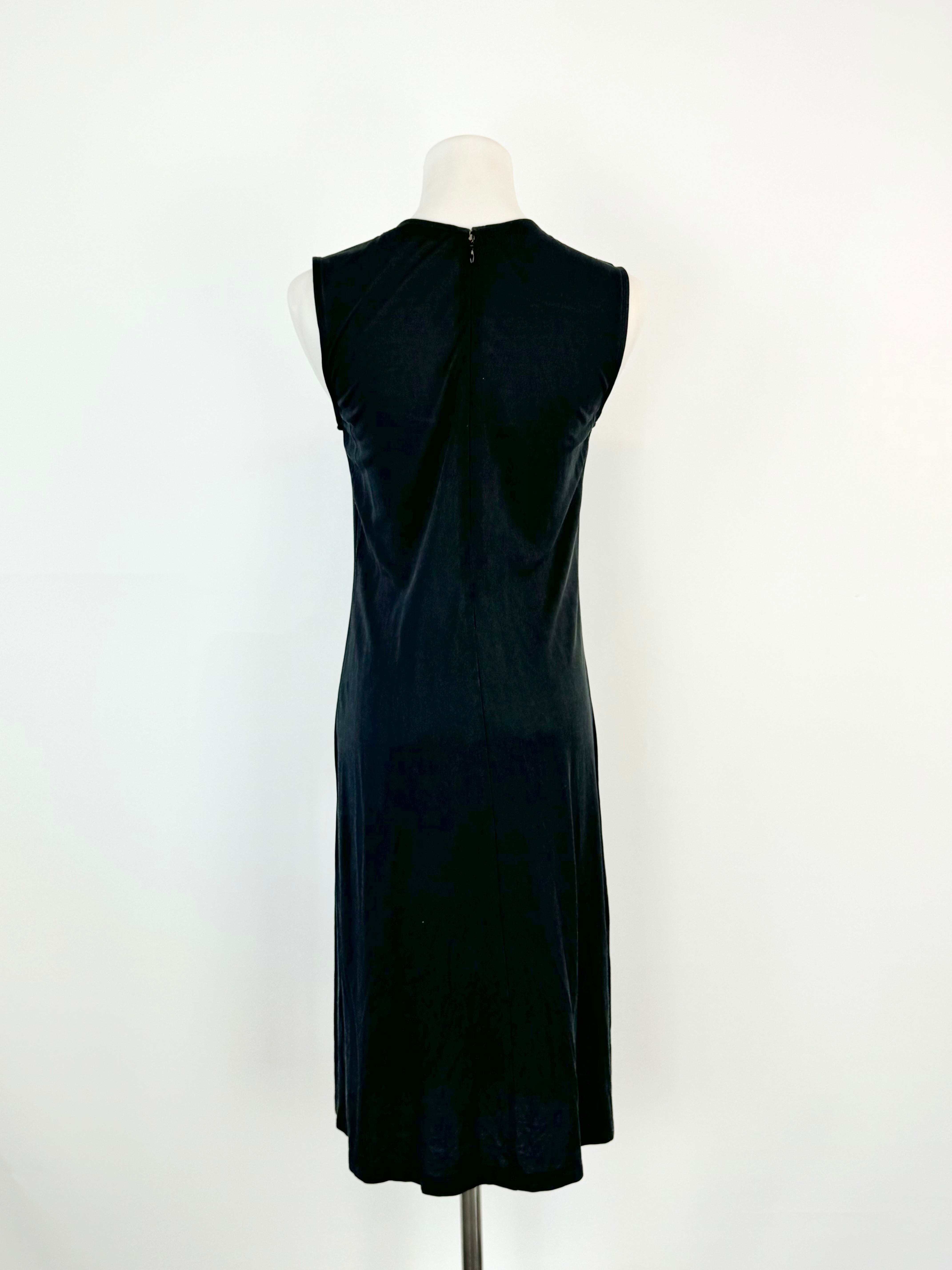 Weekend by Max Mara Black Peach & Taupe Sheath Dress - AU8/10