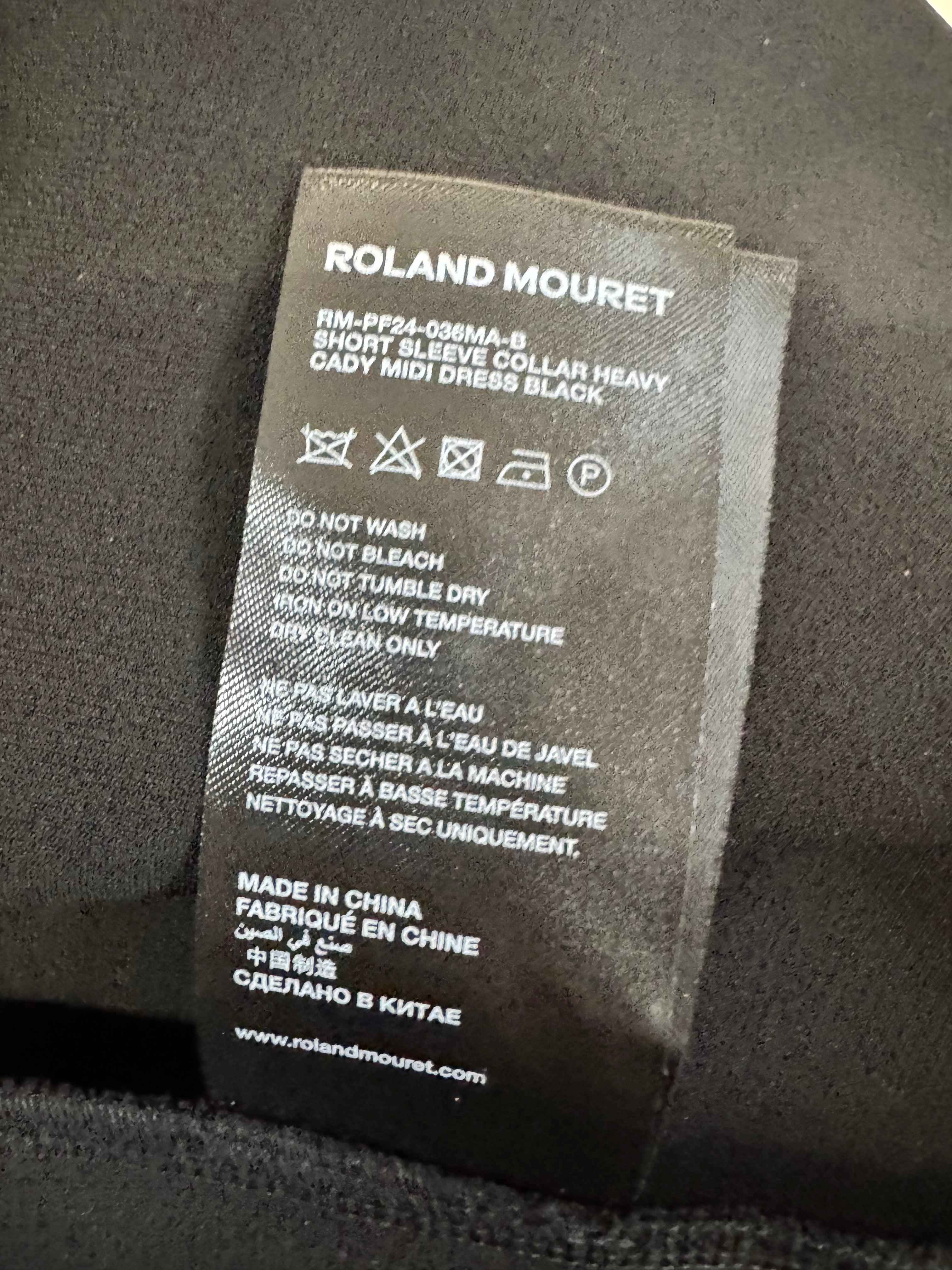 Roland Mouret Black Dress - AU12