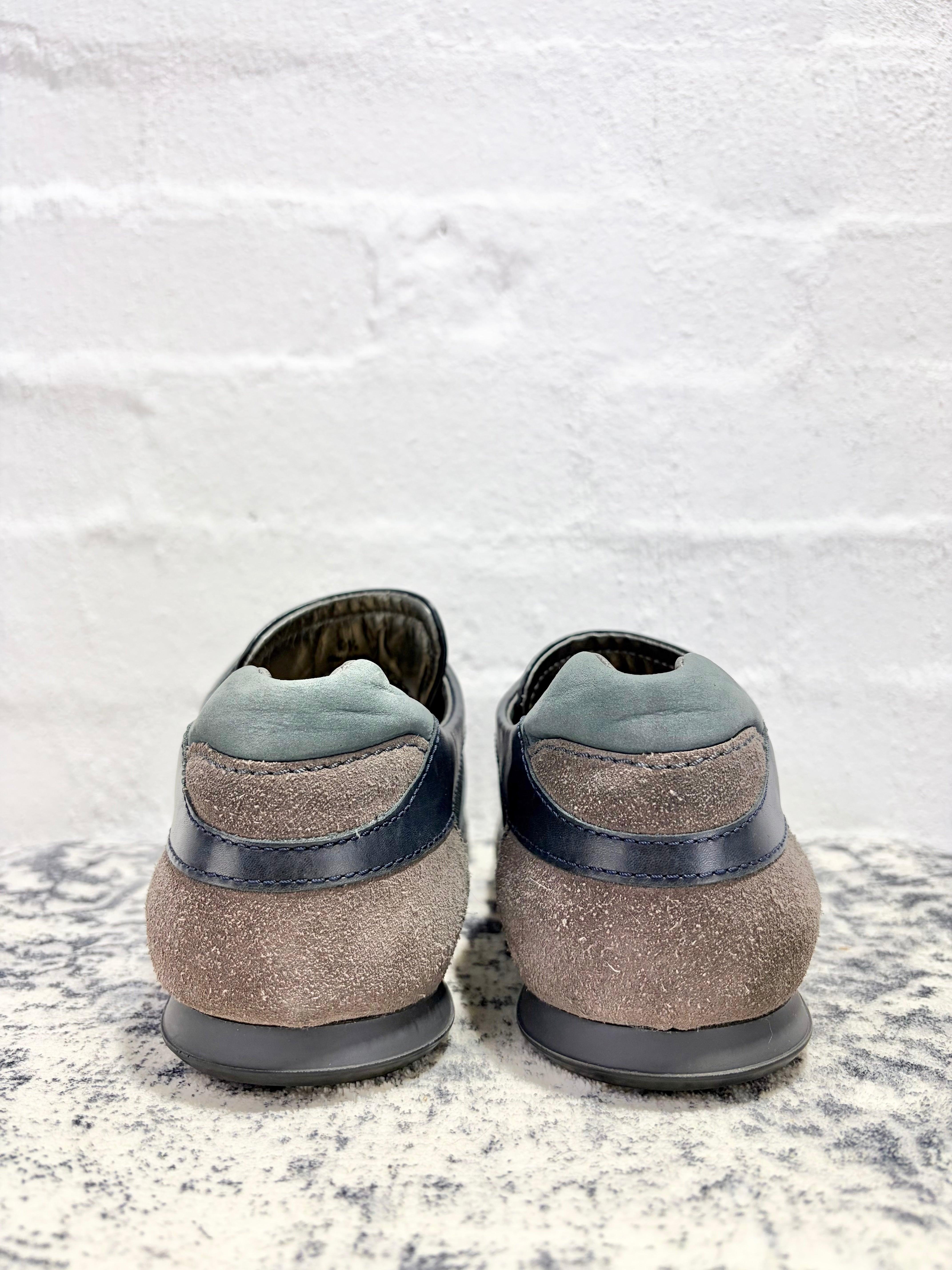 Hogan Grey Brown Sneaker - 42.5EU