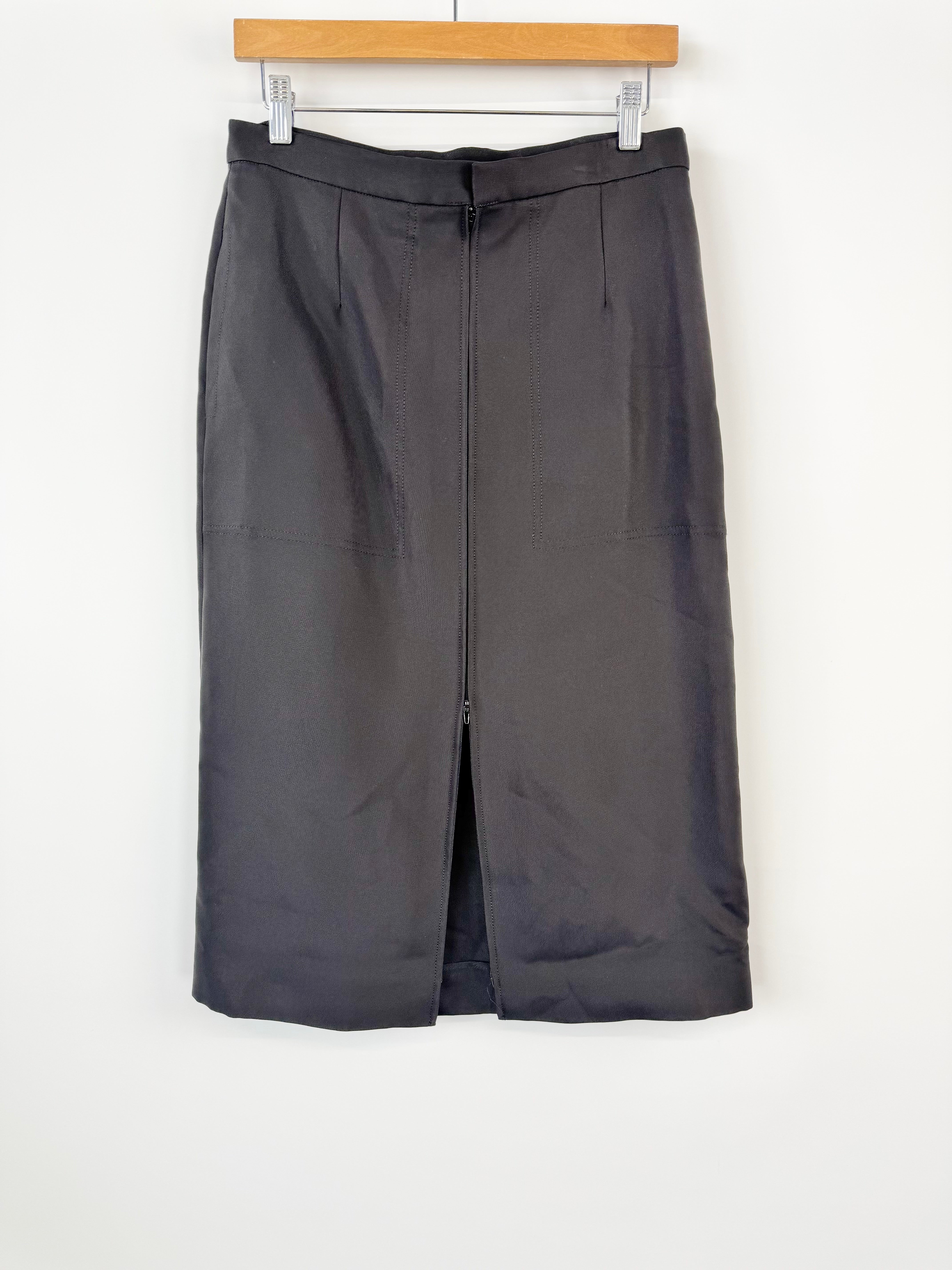 Scanlan Theodore Black Pencil Skirt - AU10