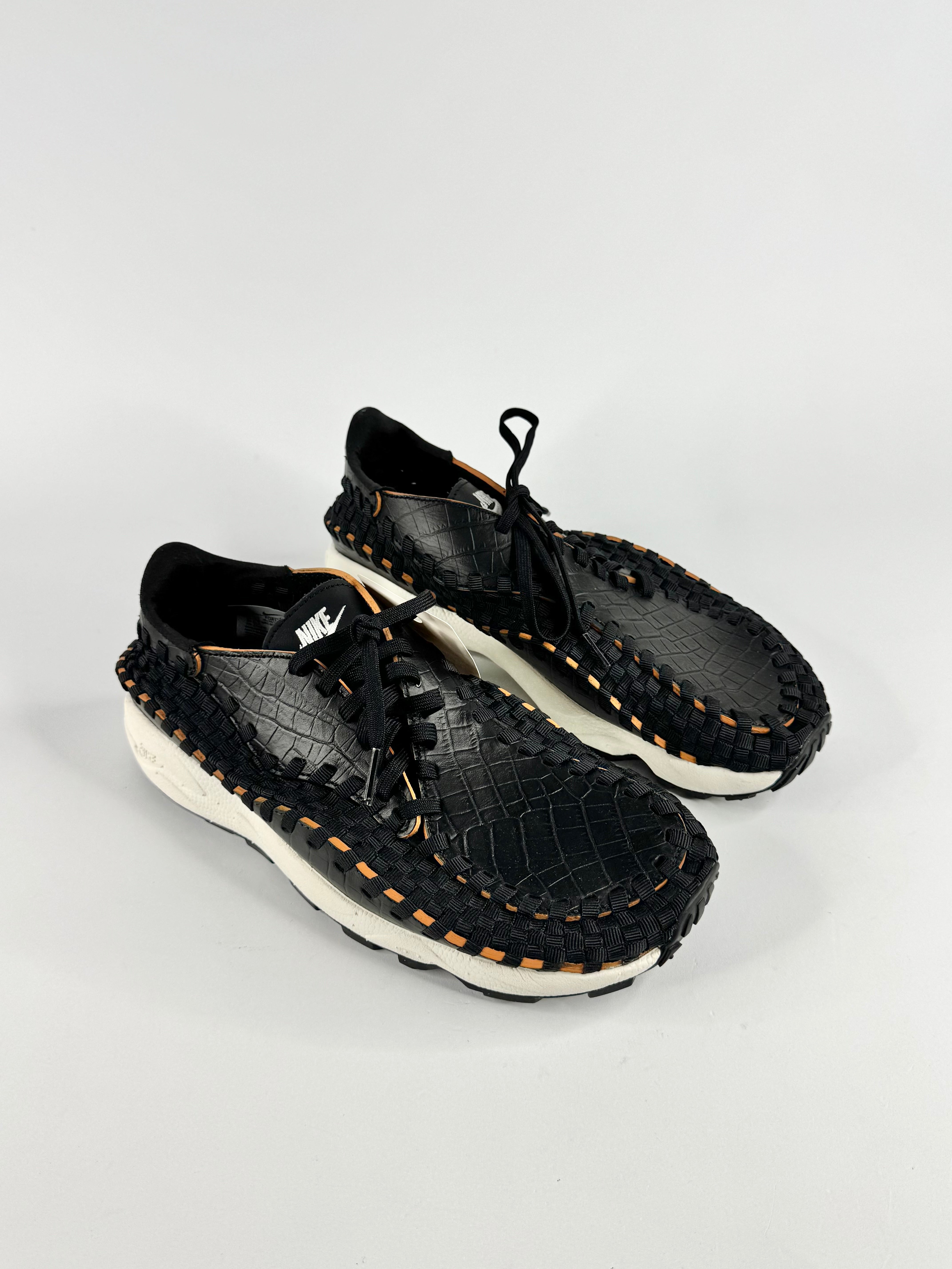 BNWT Nike Air Footscape Woven 'Black Croc' Sneaker - EU42.5