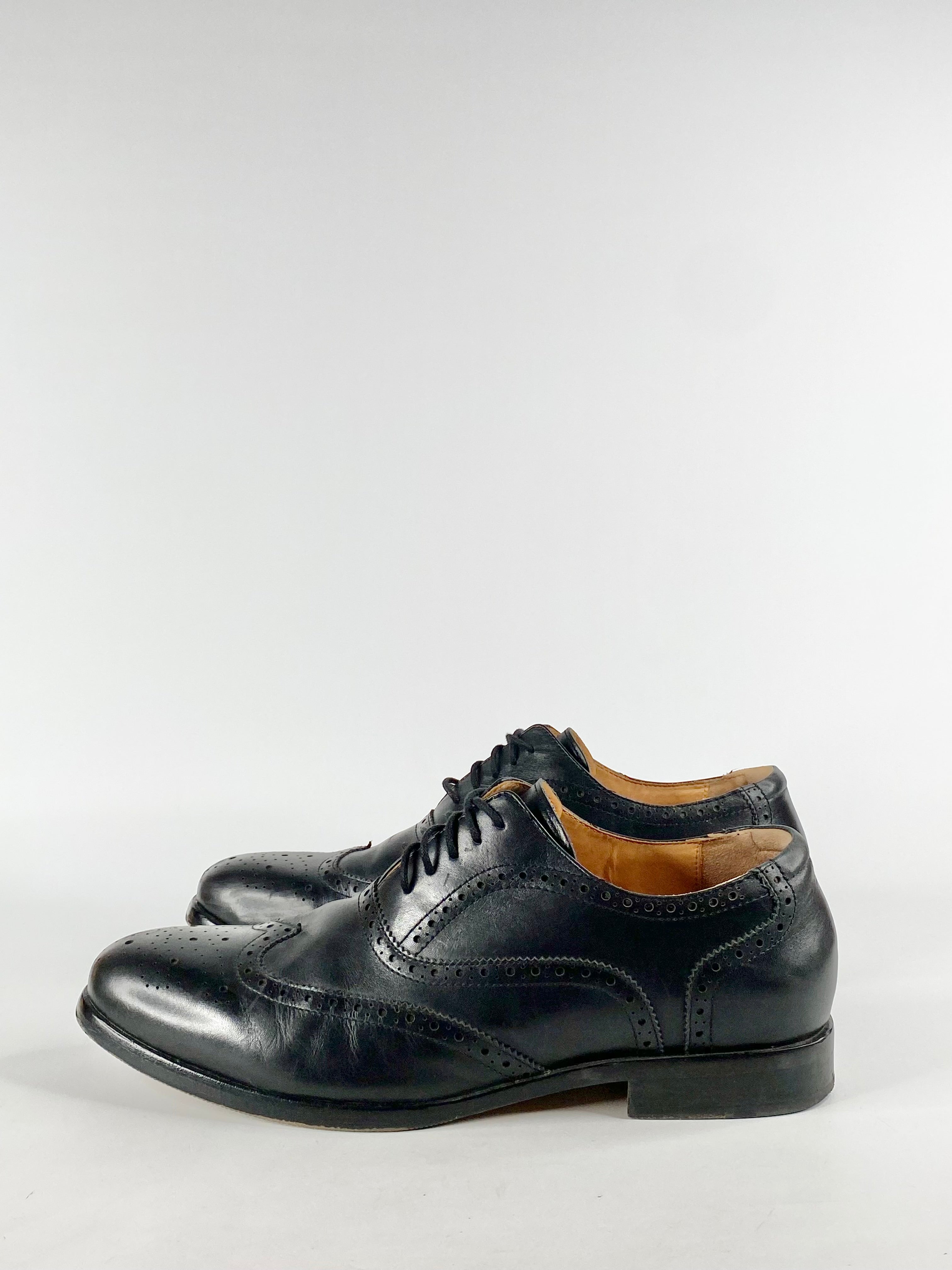 Bared Black Brogues - EU47