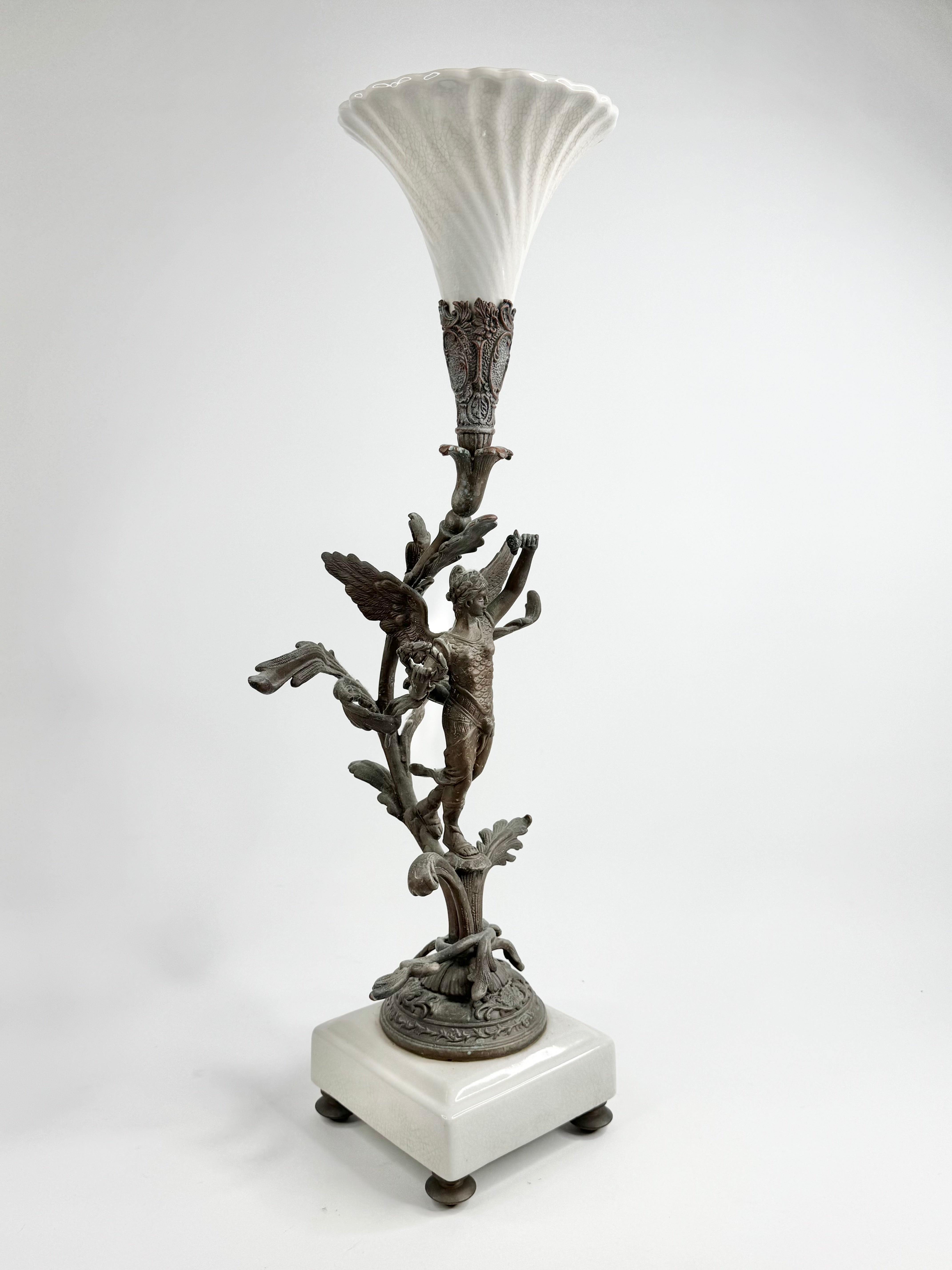 Vintage R.M. Hall Pty Ltd Limited Belle Époque Style Figural Lamps