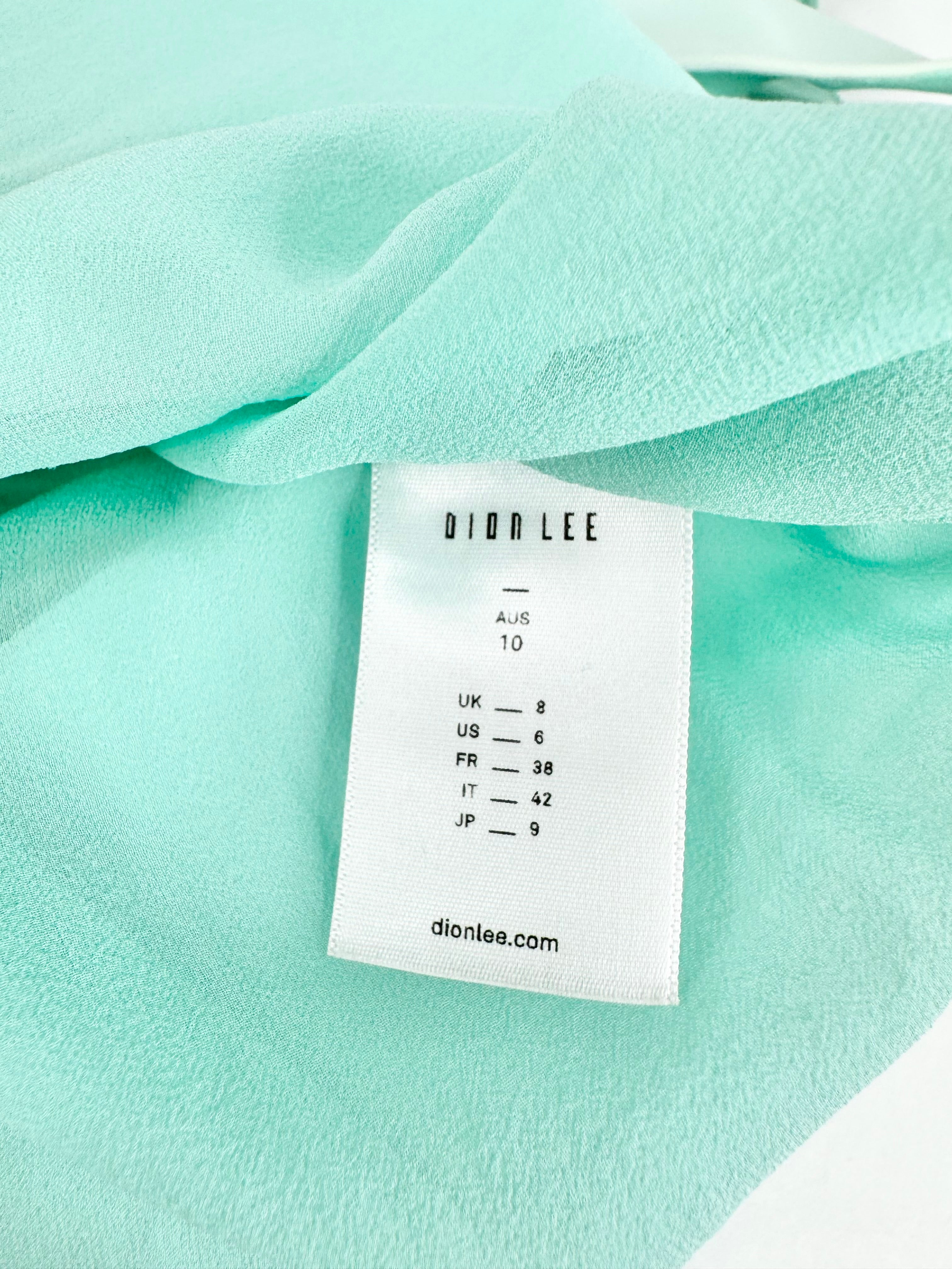 Dion Lee Aqua Sleeveless Top - AU10