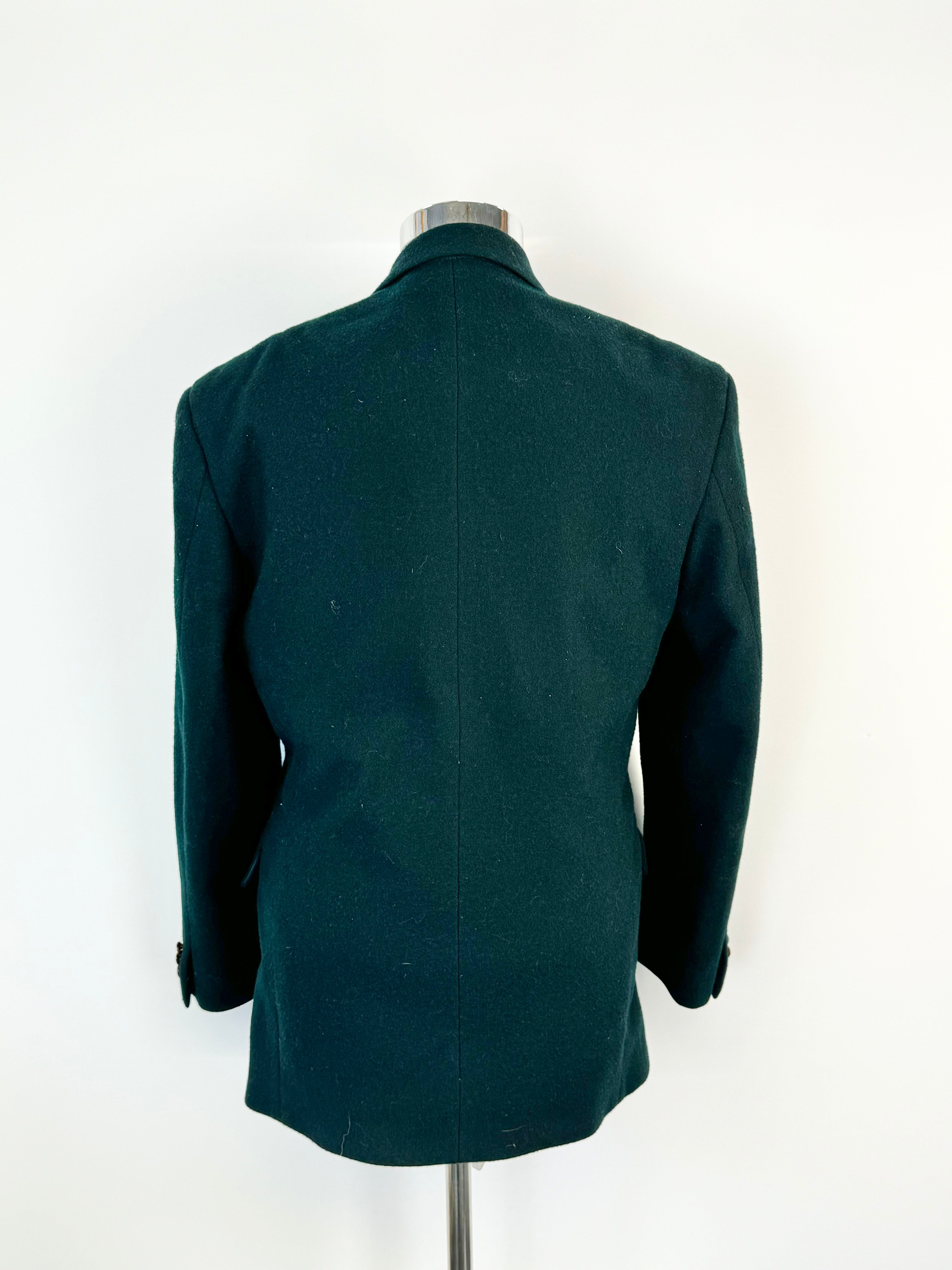 Vintage Giorgio Uomo Forest Green Wool Blazer - L