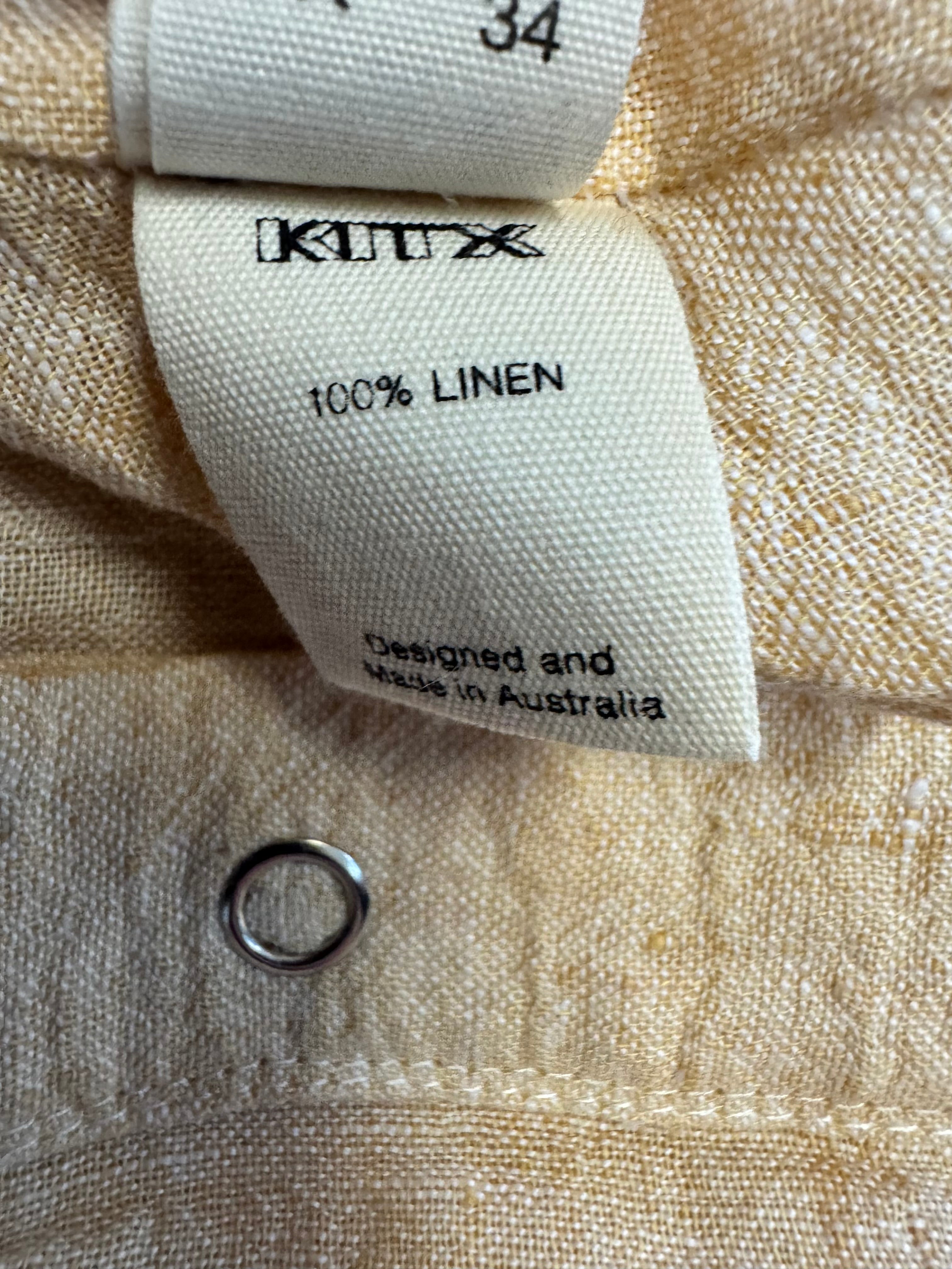 KitX Meringue Shirred Shirt Dress - AU6