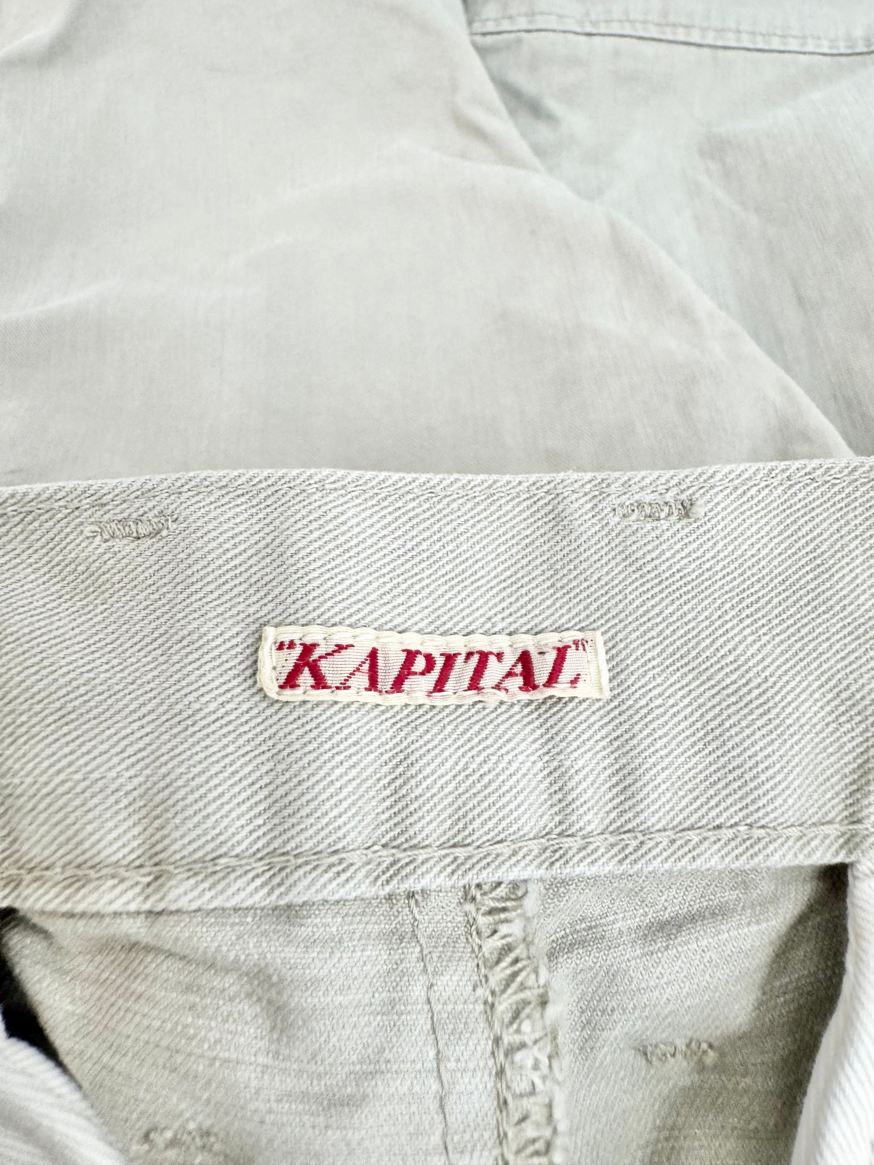 Vintage Kapital Khaki Cotton Stirrup Slacks - AU10