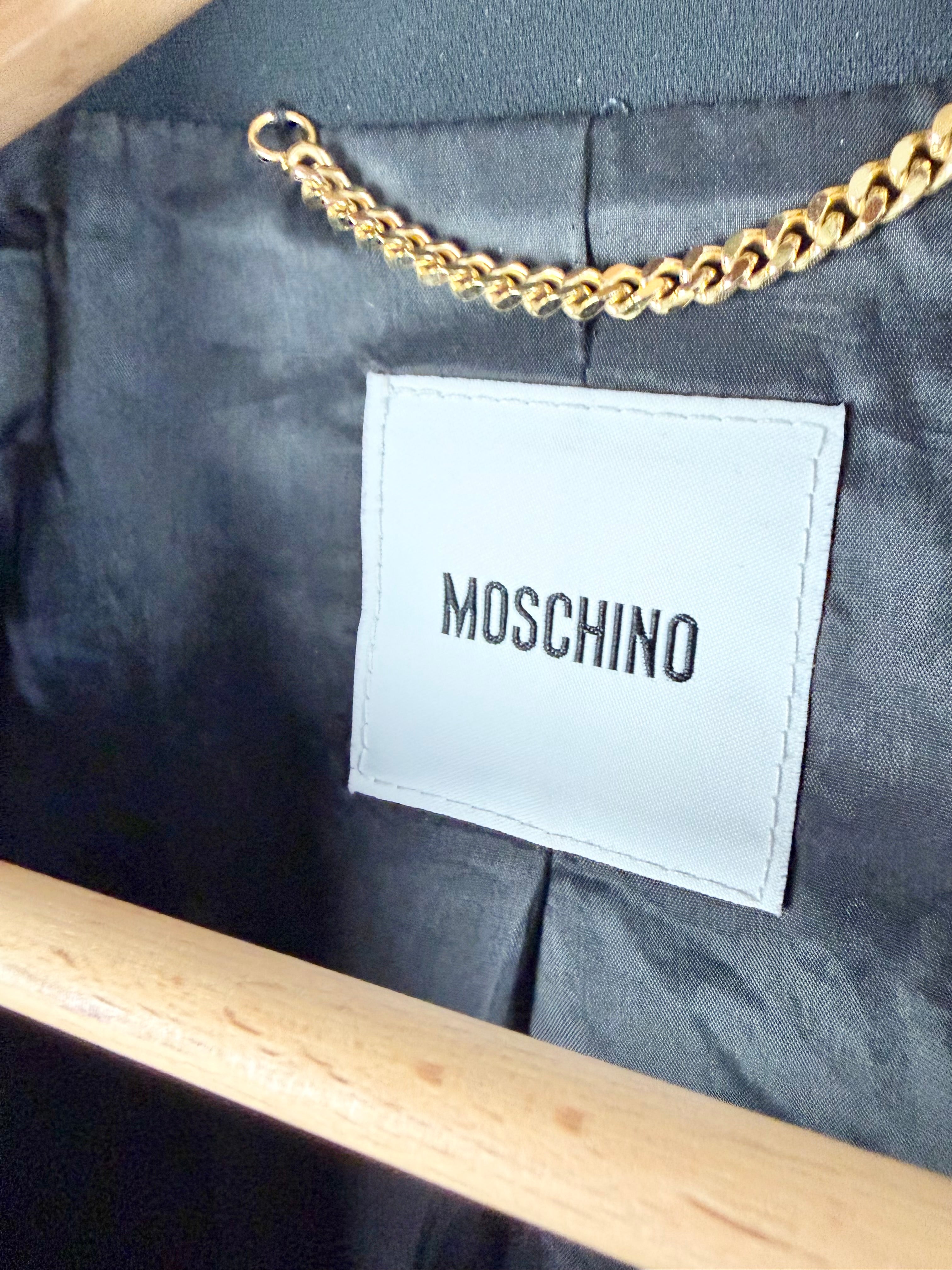 Moschino Black Tailored Blazer - AU12