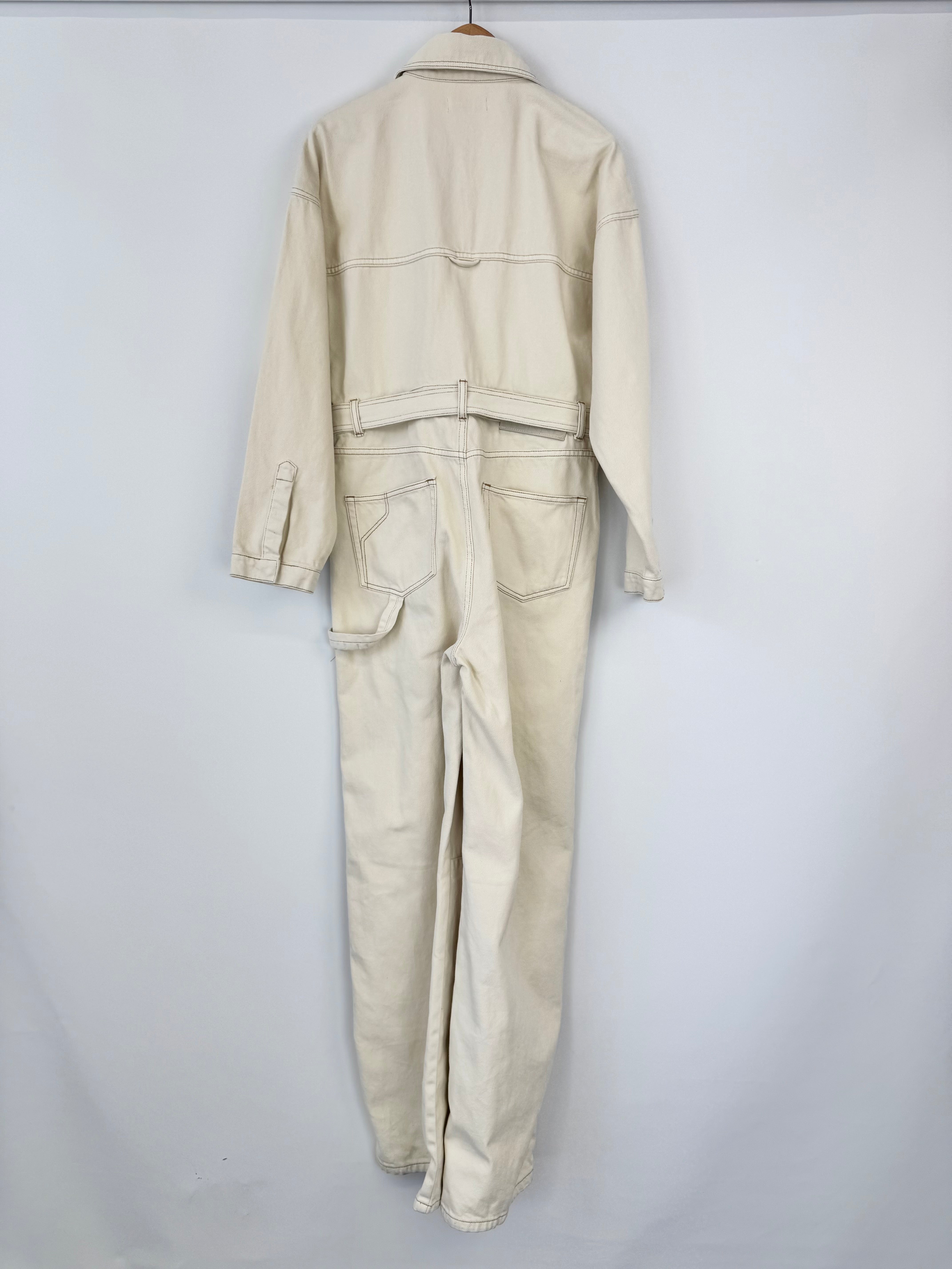 Henne Ecru 'Rolando' Boiler Suit - AU10/12