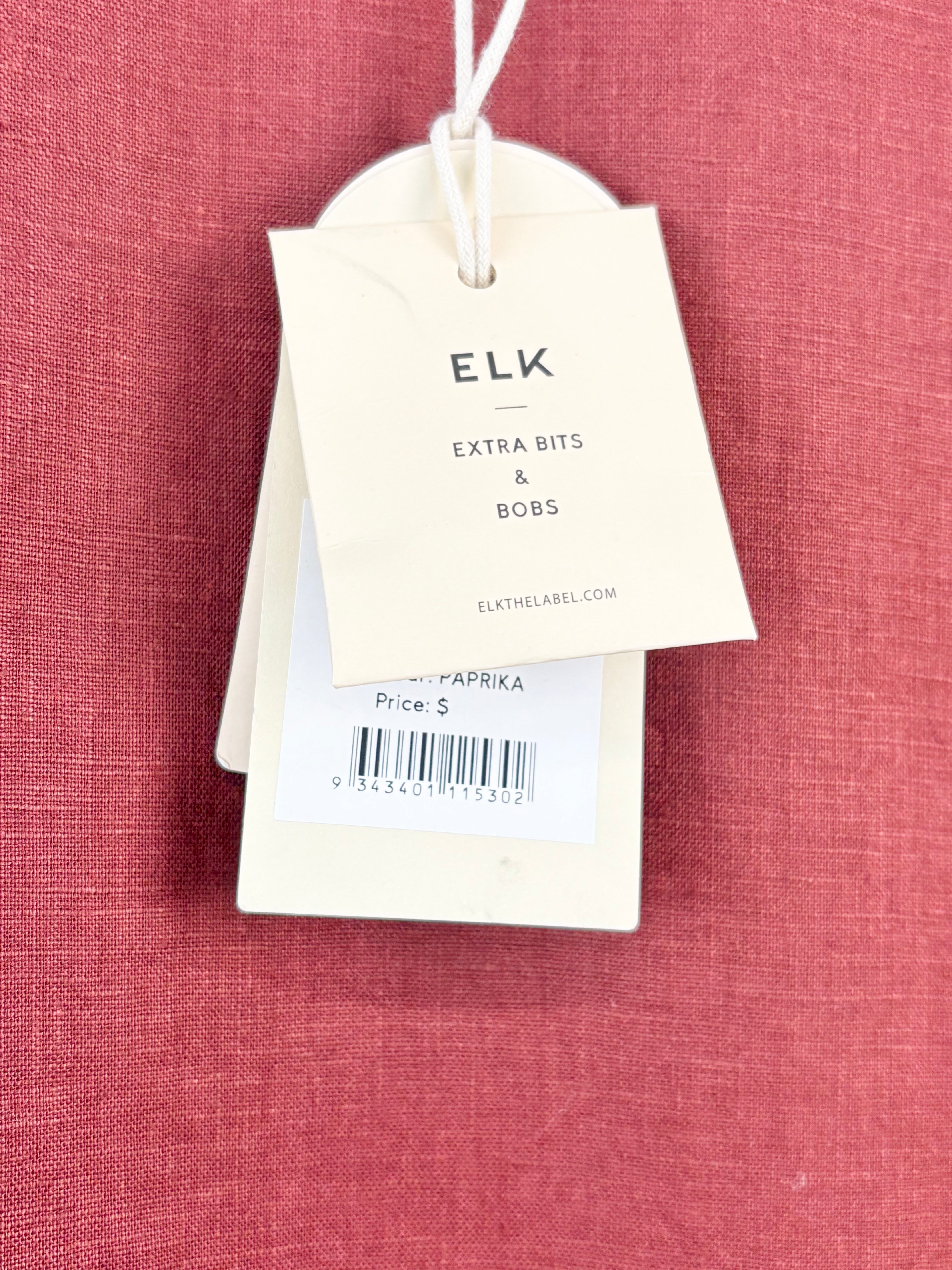 Elk Linen Paprika 'Hersom' Dress - AU14