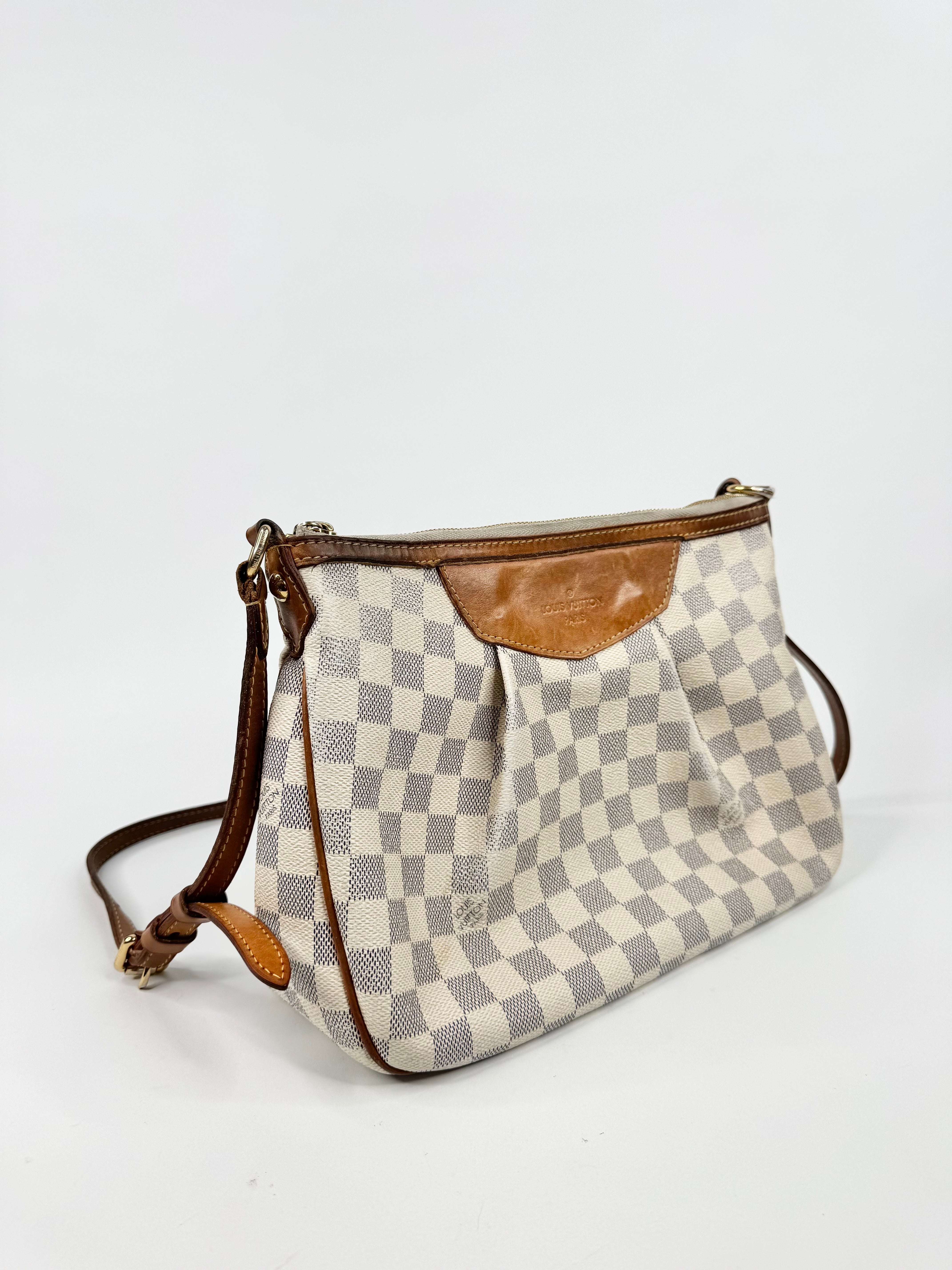 Louis Vuitton 'Siracusa' Cloth Handbag