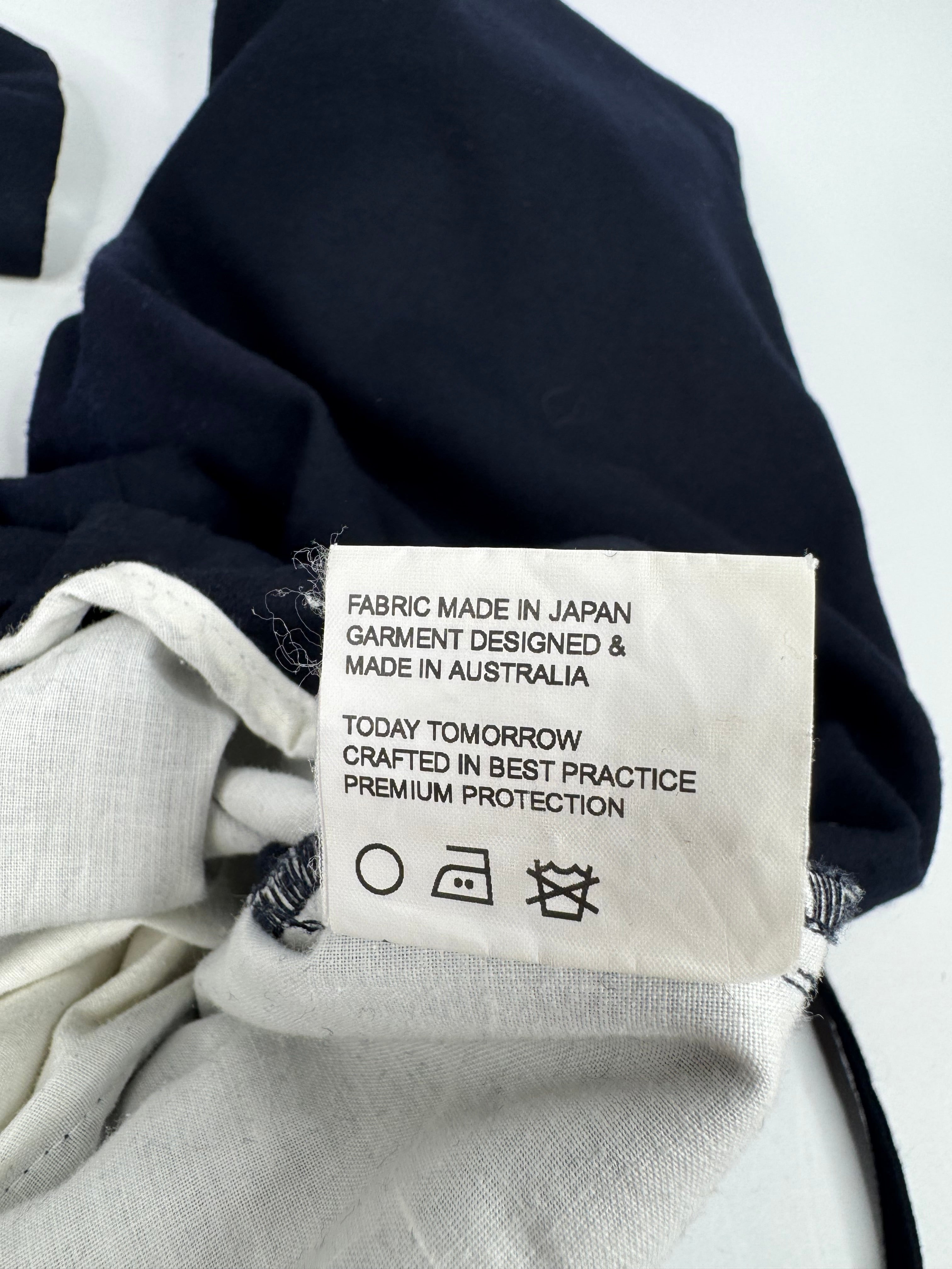 Kloke Midnight Blue Wool Blend Slacks - AU8