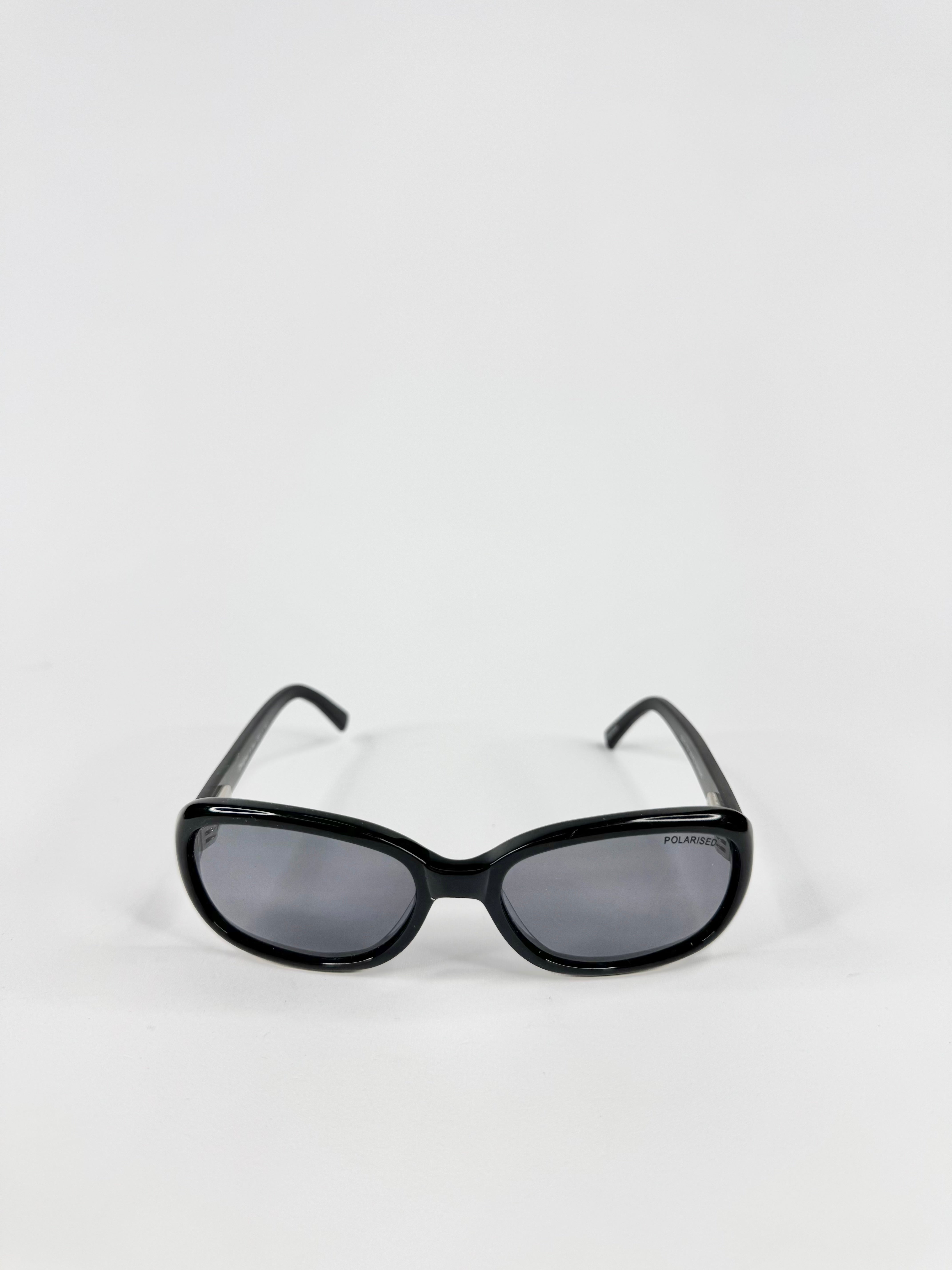 Bill Bass Black Polarized Sunglasses