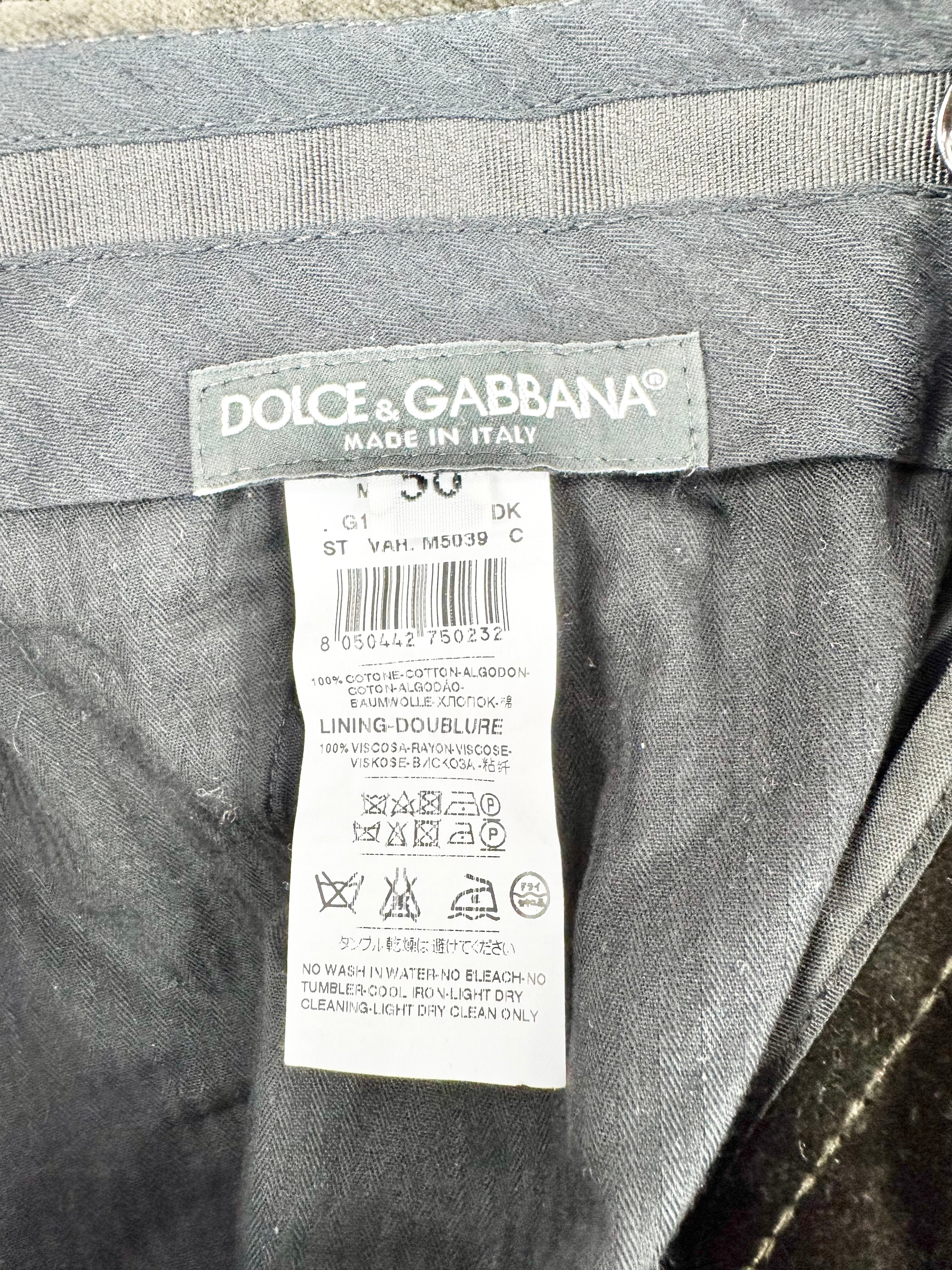 Dolce & Gabbana Wood Deep Brown Velvet Suit - 50