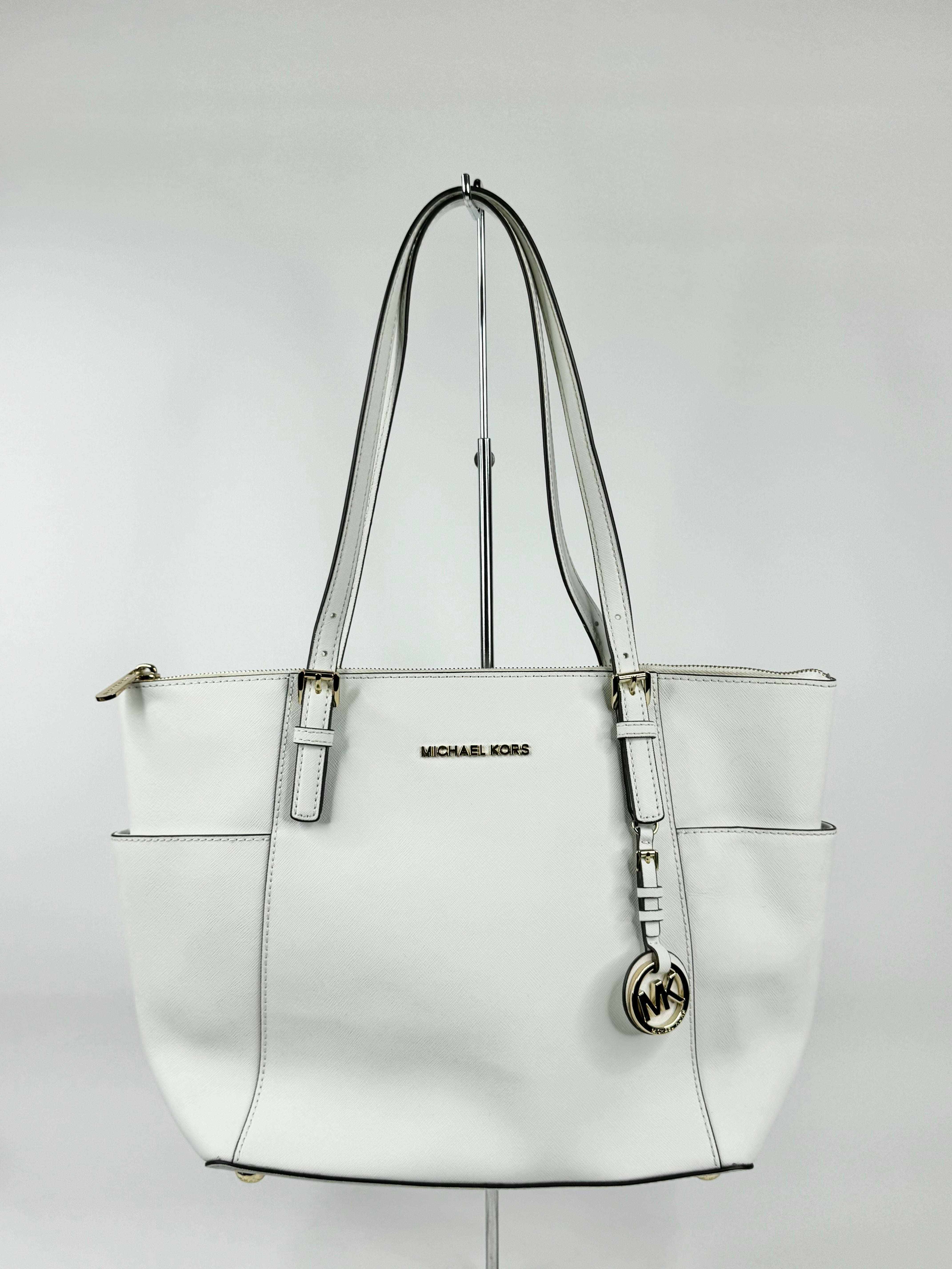 Michael by Michael Kors White Tote Bag